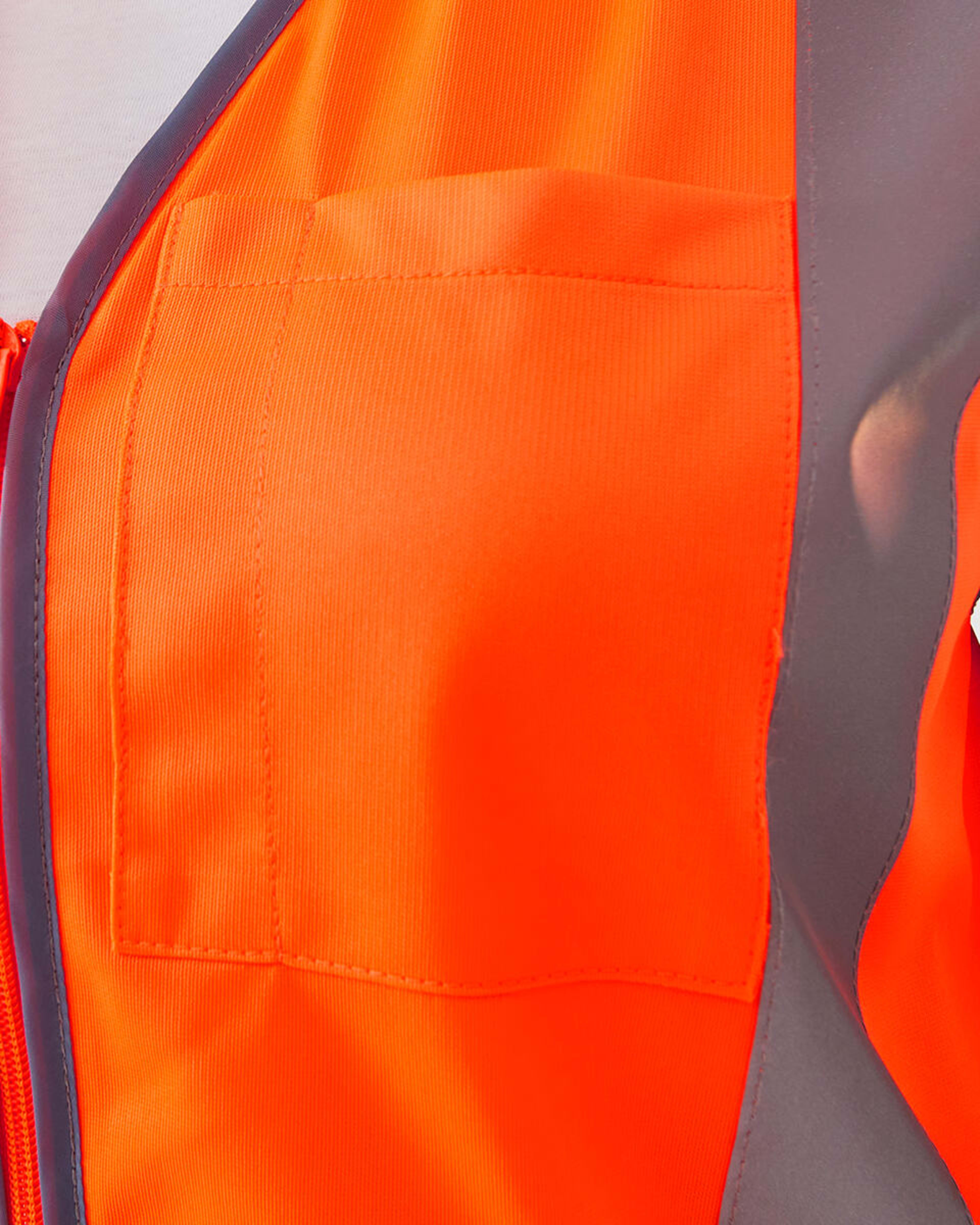 10 Workwear Hi-Visibility Vest SAFETY ORANGE, 10 of 10