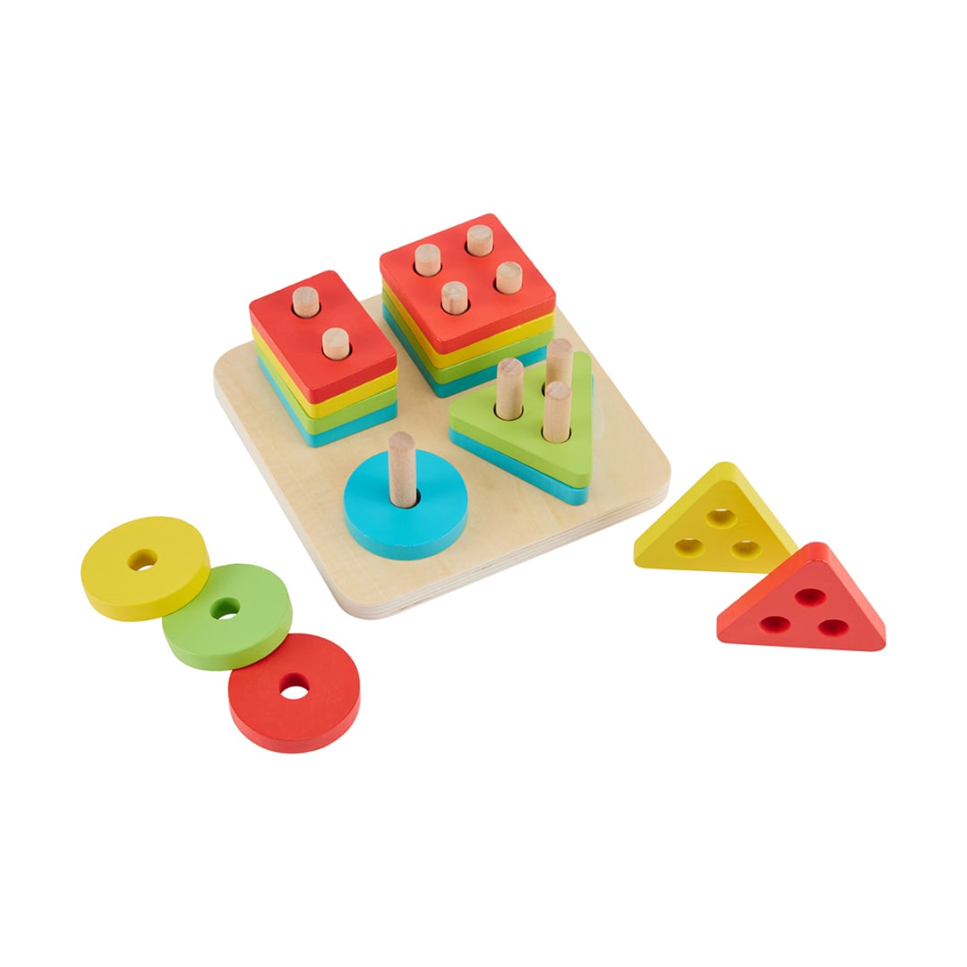 Wooden Multi Shape Stacker - Kmart NZ