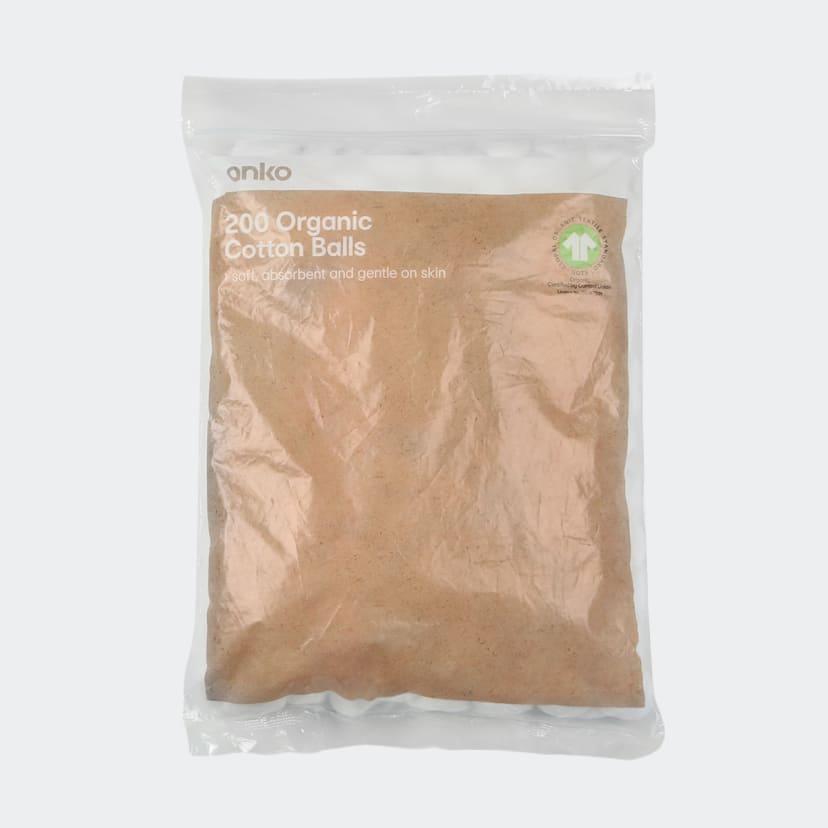 200 Pack Organic Cotton Balls Kmart