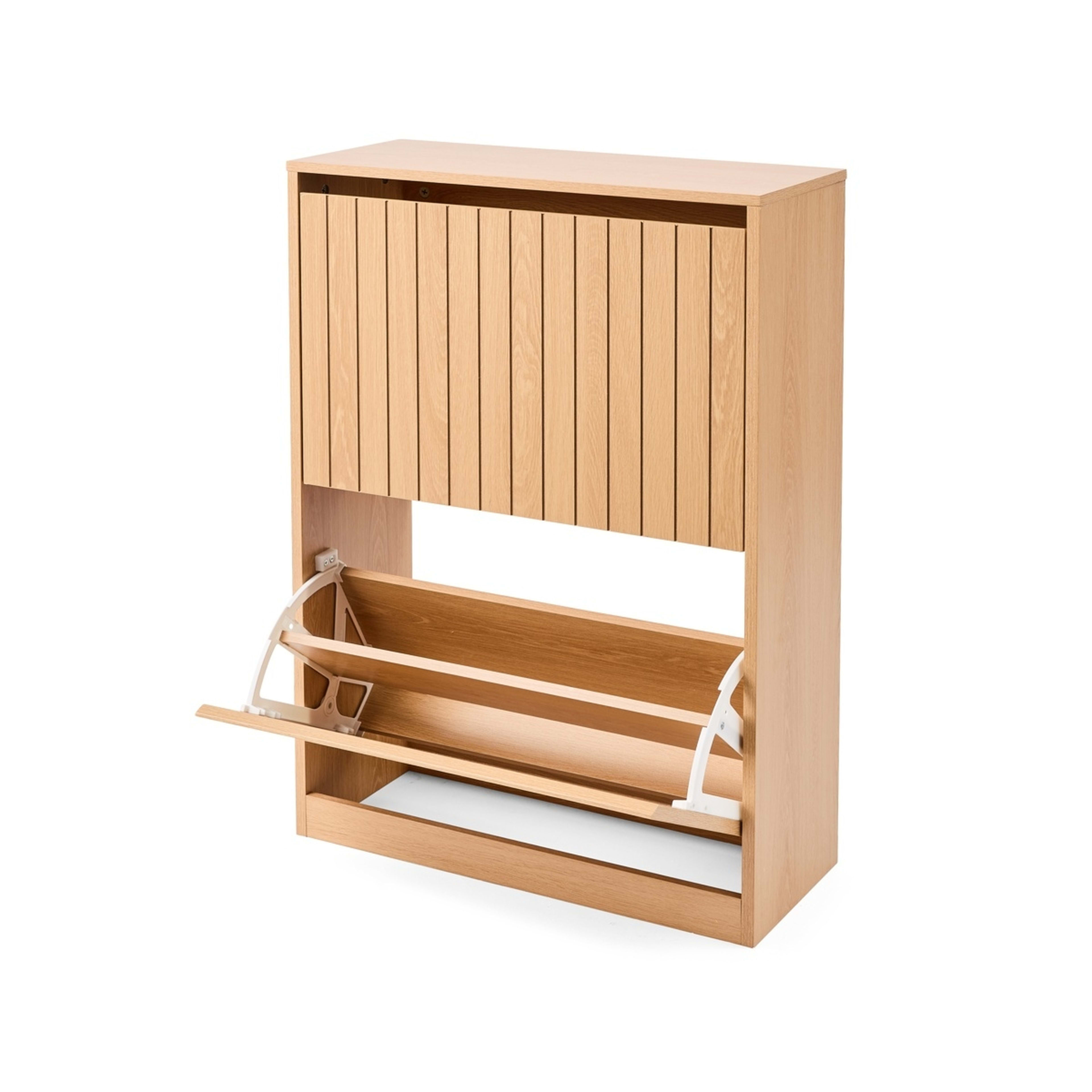5 Leon 2 Tier Shoe Cabinet, 5 of 10