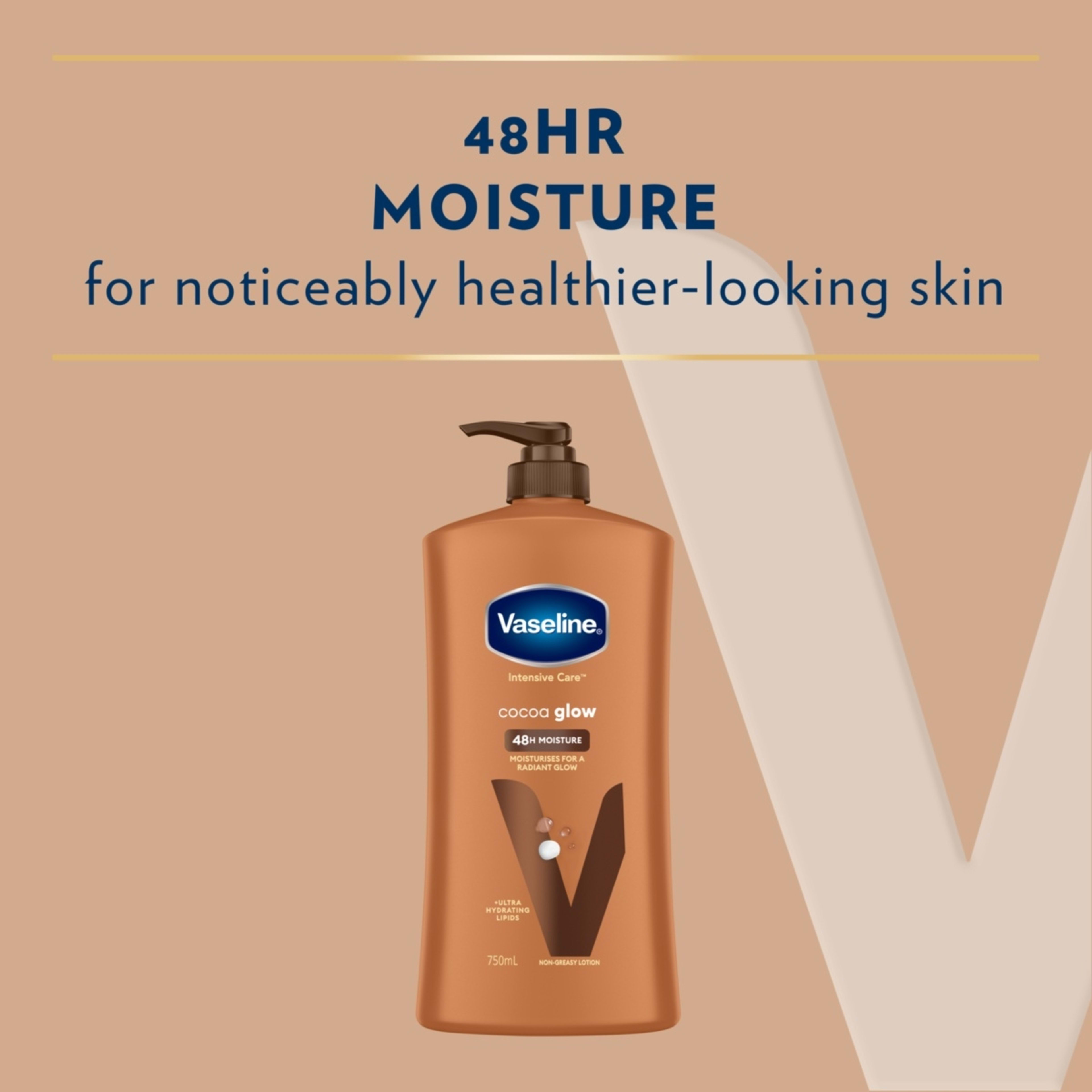 4 Vaseline Intensive Care Cocoa Glow Body Lotion 750ml, 4 of 9