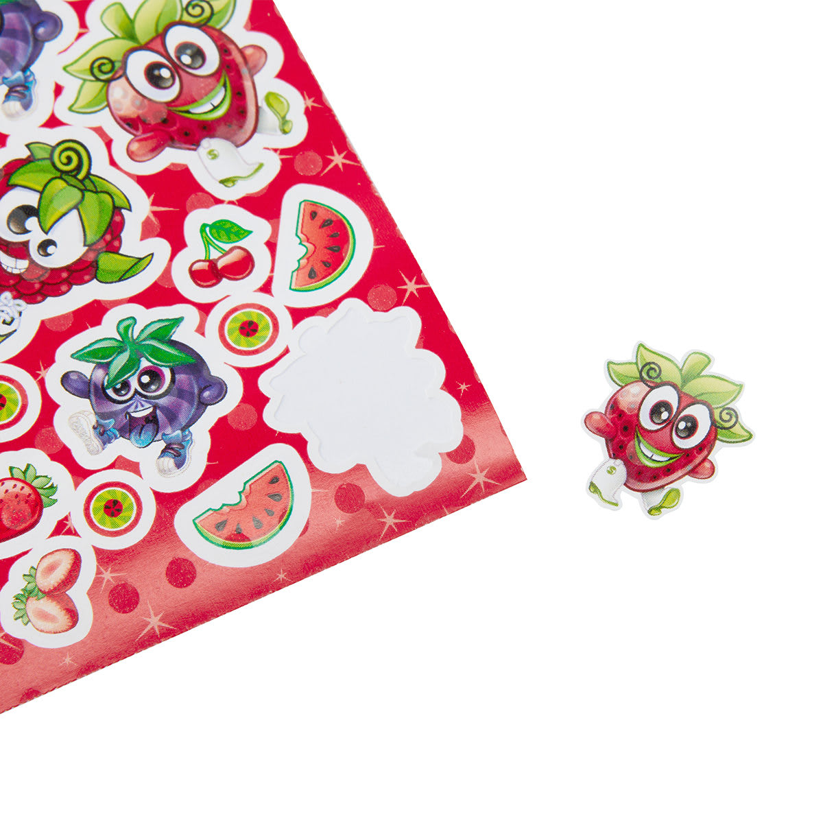 6 Pack Scentos Fruit Scented Sticker Sheets Kmart