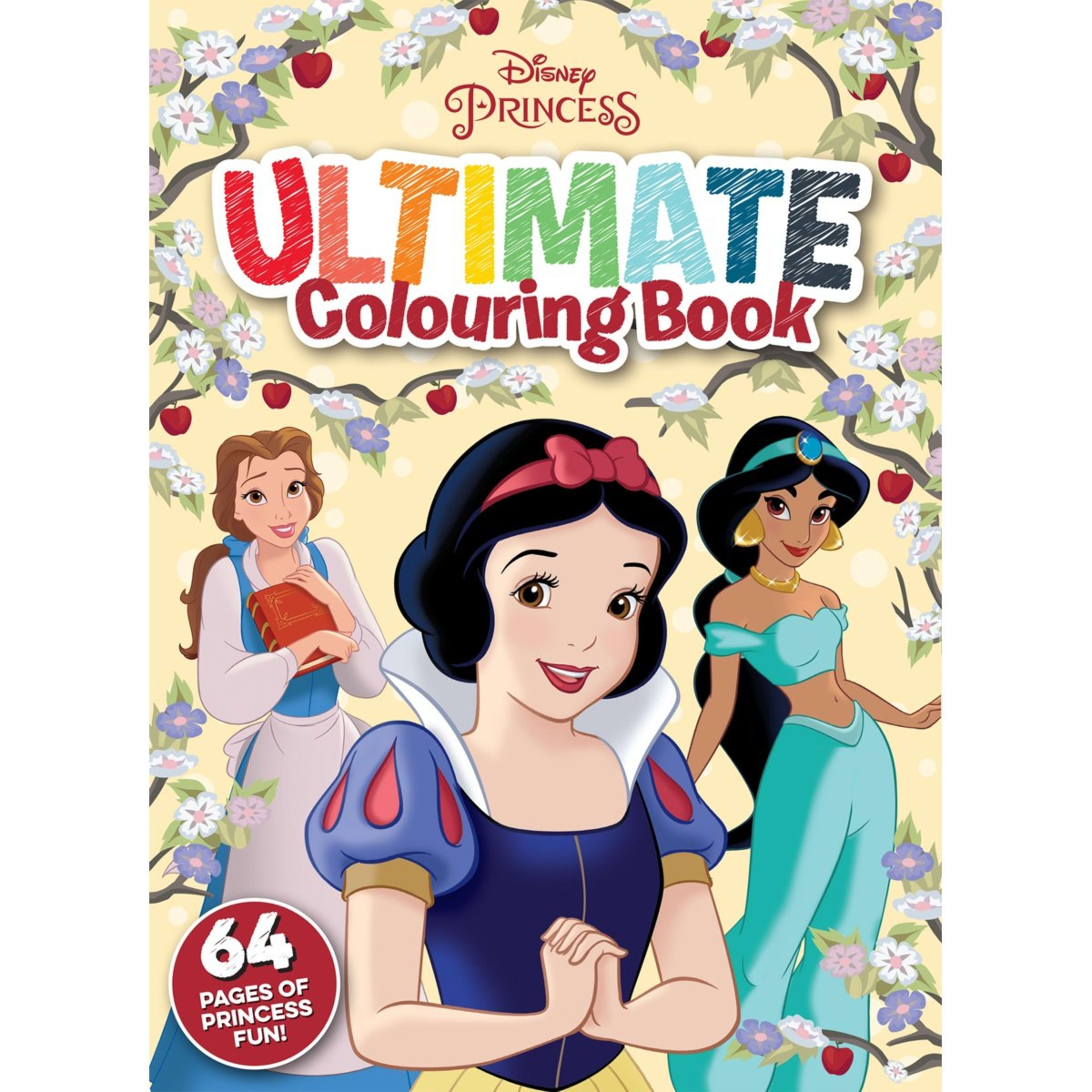 1 Disney Princess Ultimate Colouring Book