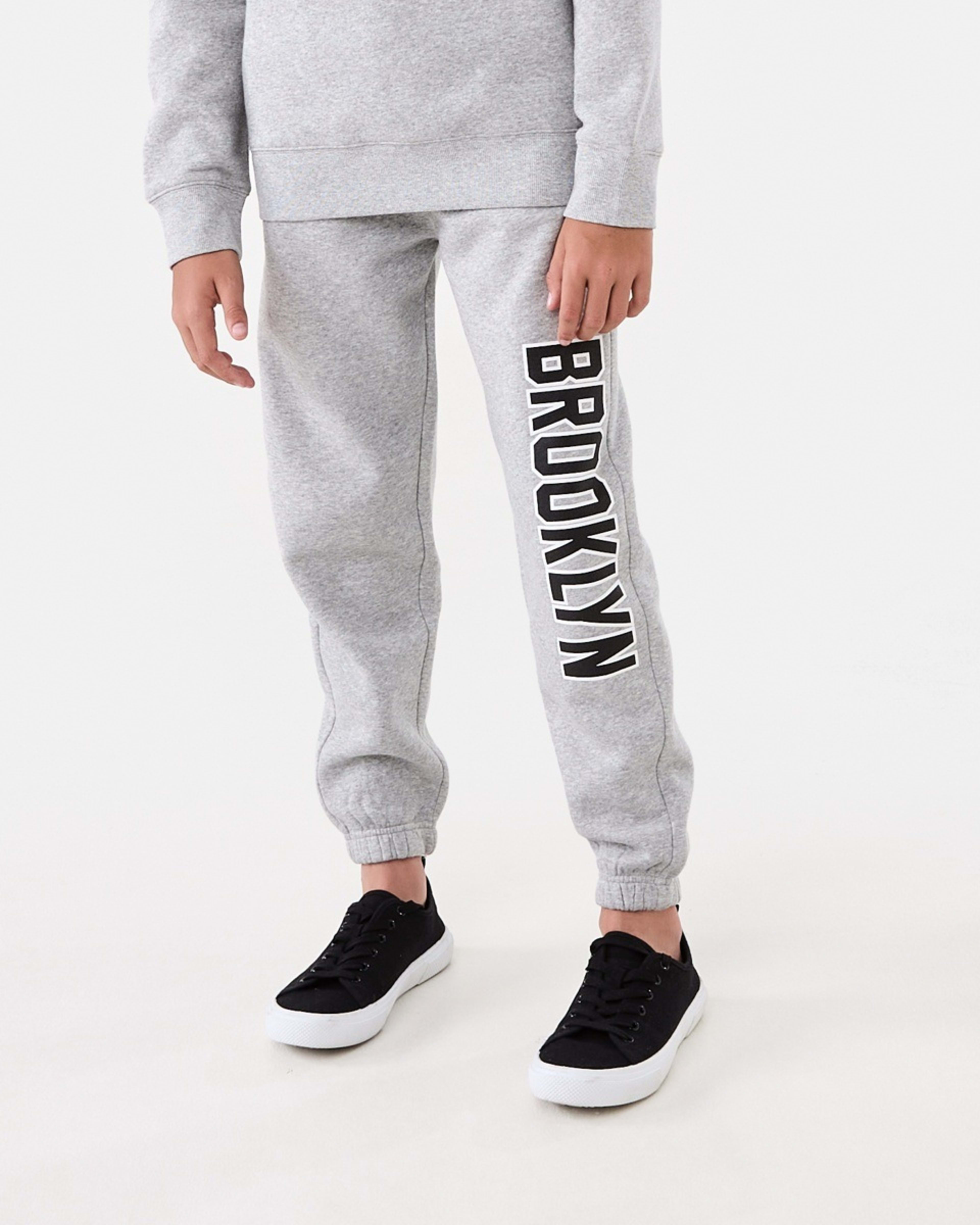 1 Print Trackpants Gry Brookl