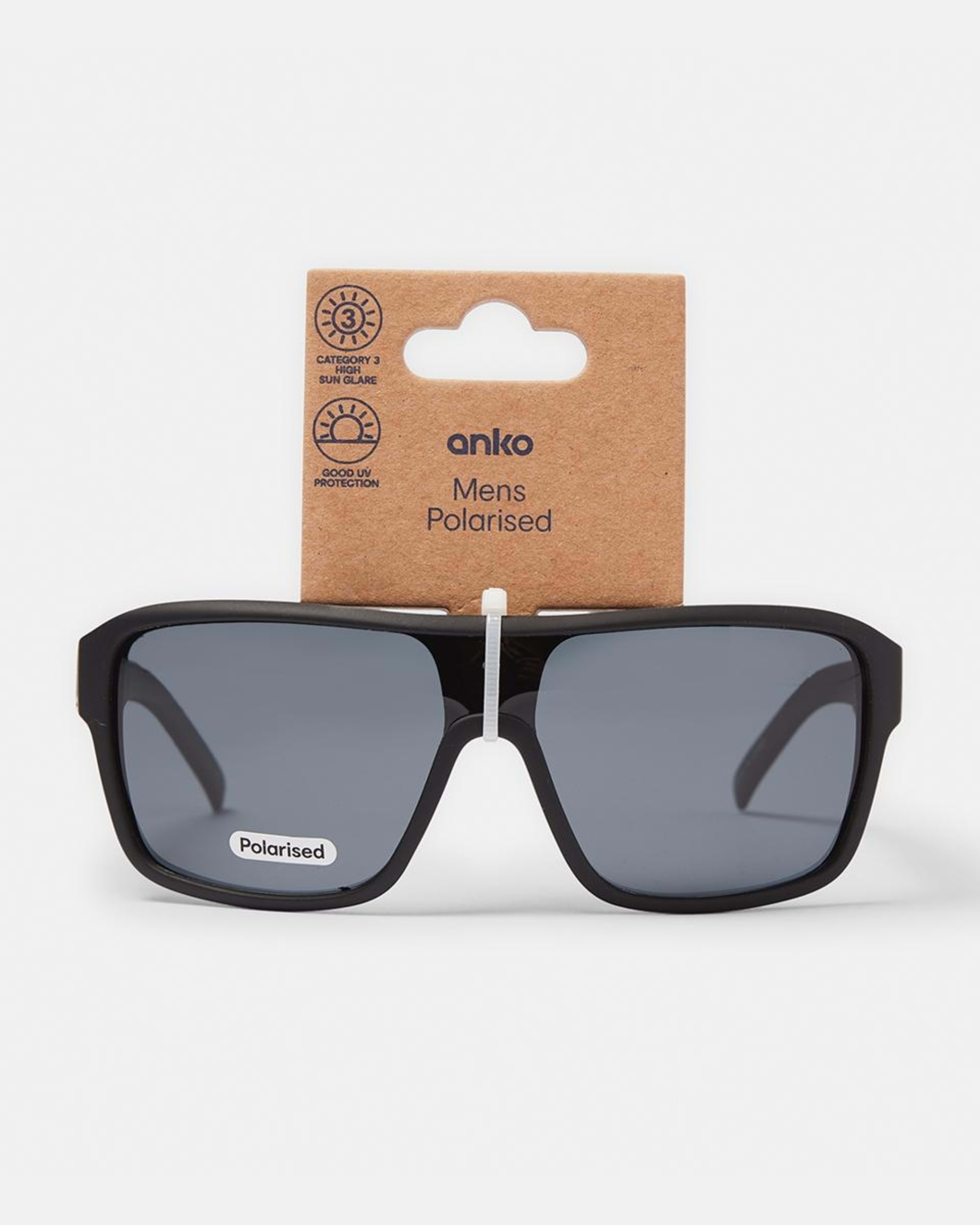 7 Jackaroo Polarised Sunglasses Black, 7 of 7
