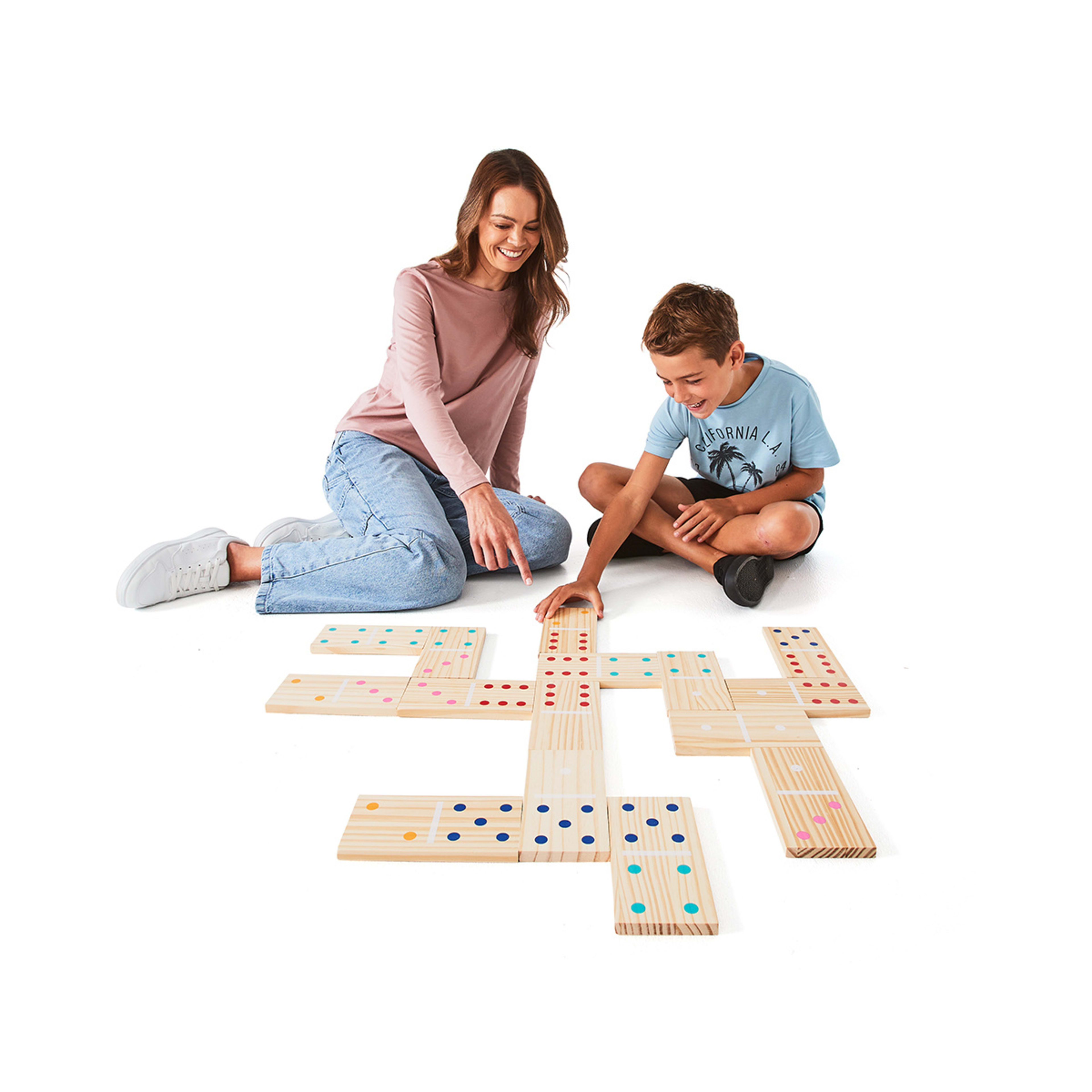 1 28 Piece Wooden Dominoes