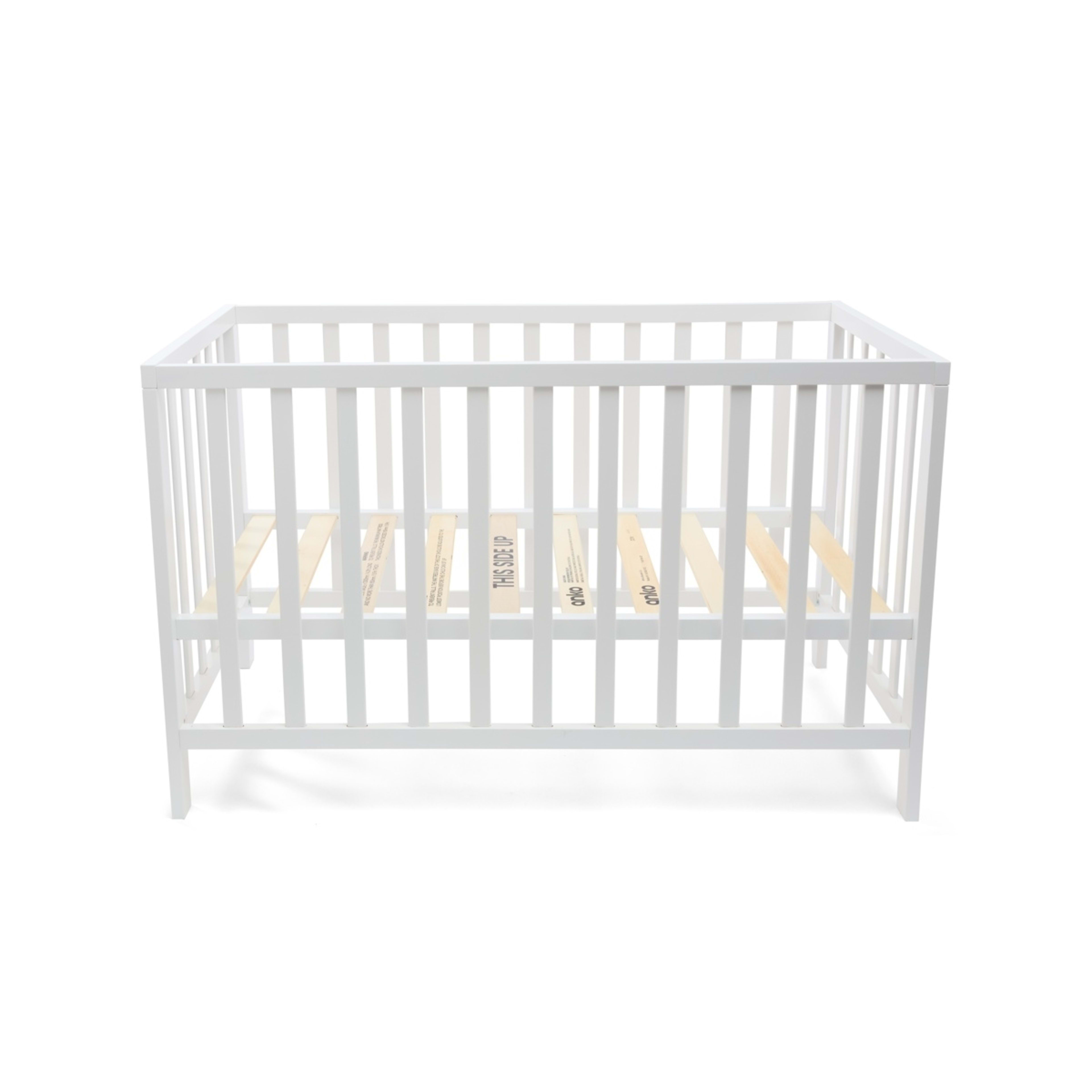 4 White Wooden Cot, 4 of 9