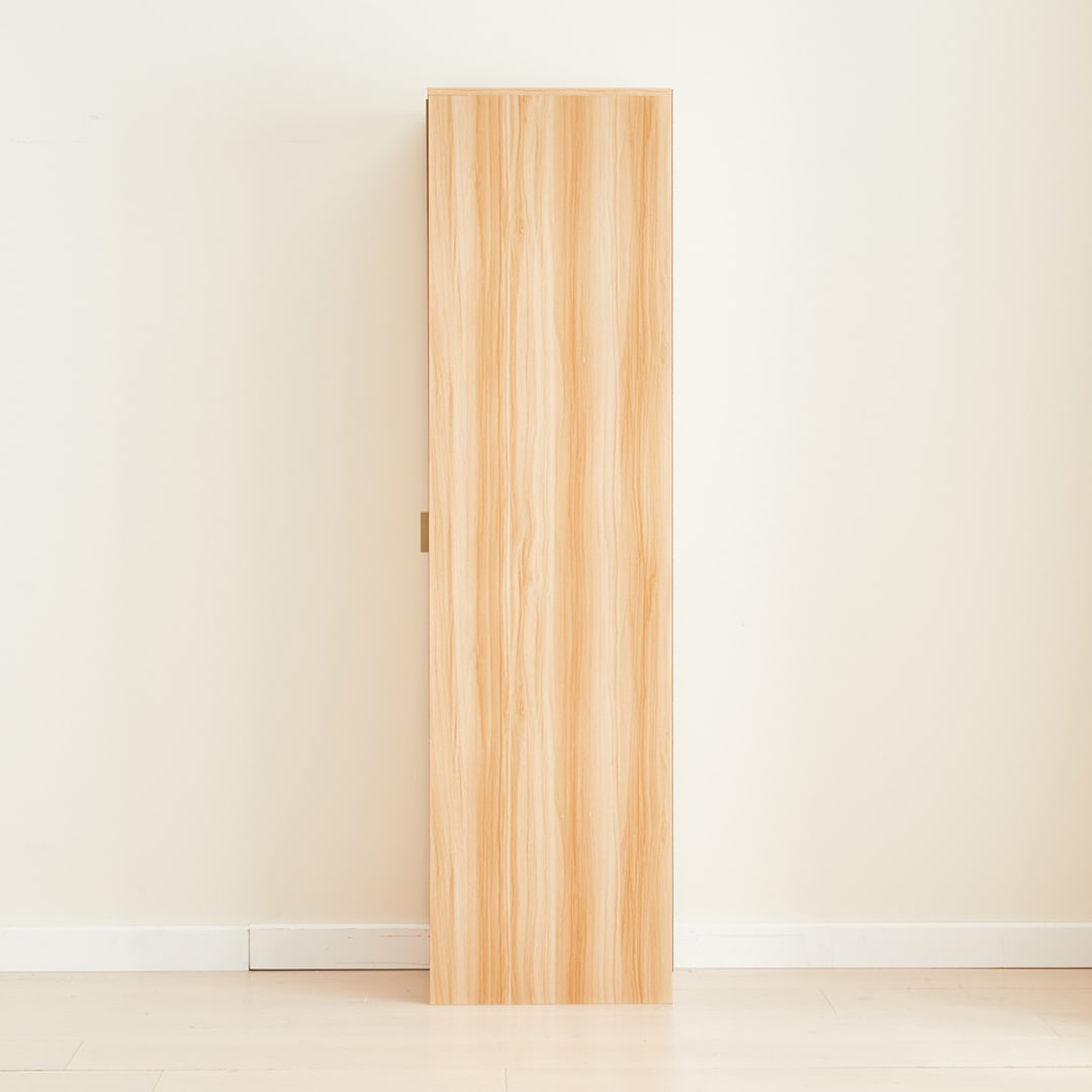 Rattan Wardrobe Hanging Storage with Shelf Kmart