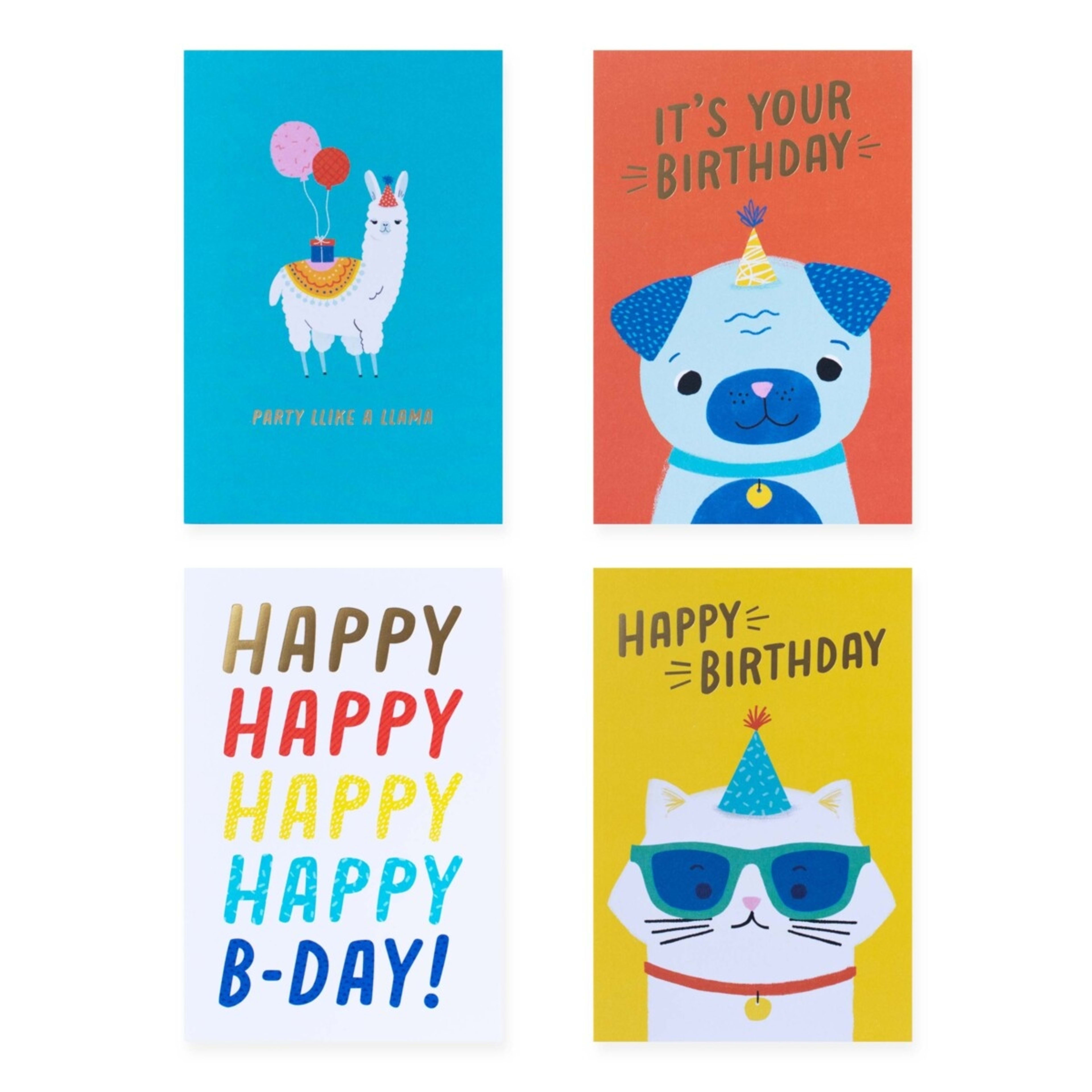 3 12 Pack Hallmark Birthday Cards - Fun Animals, 3 of 3