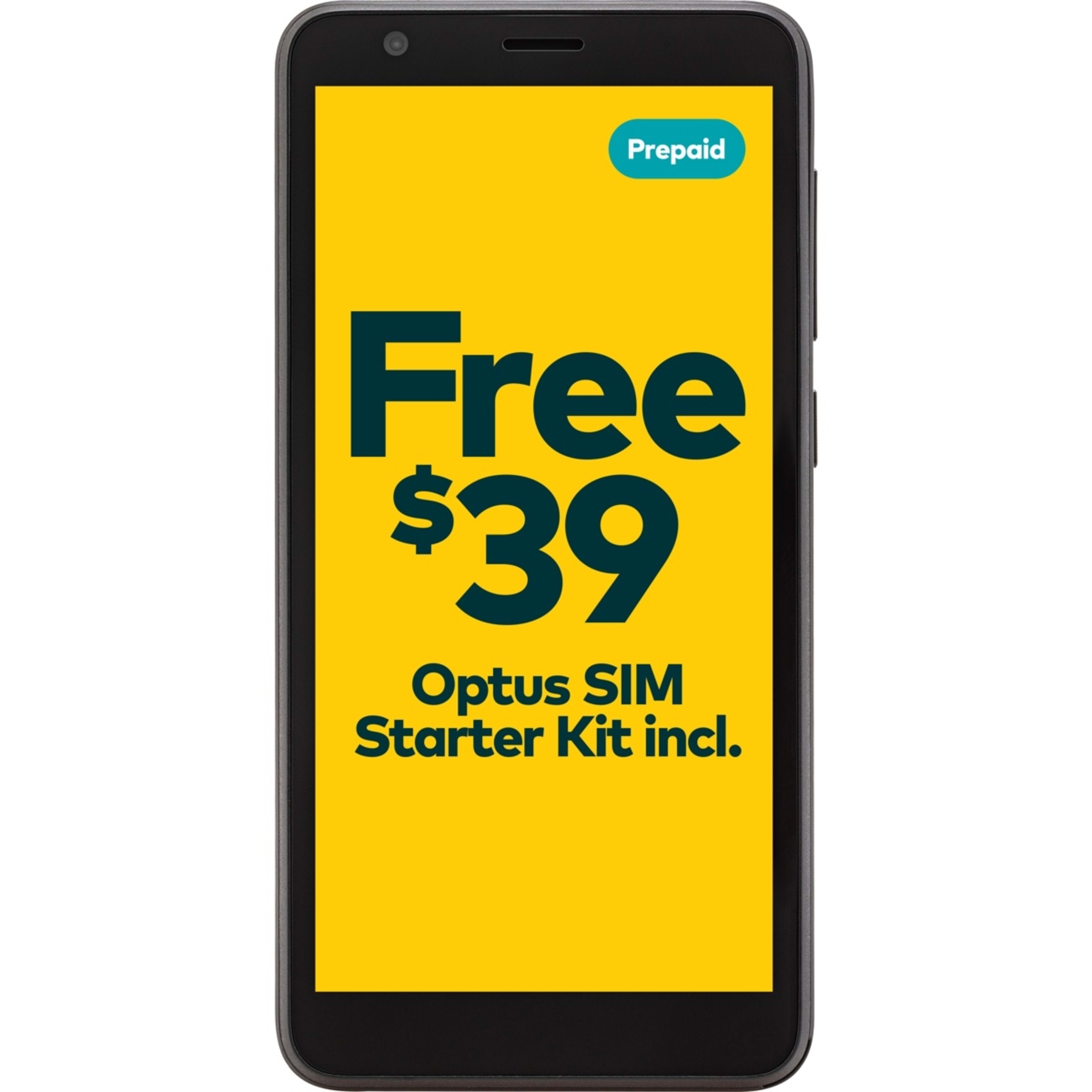 1 Optus X Start 4 Smartphone - Black, 1 of 2