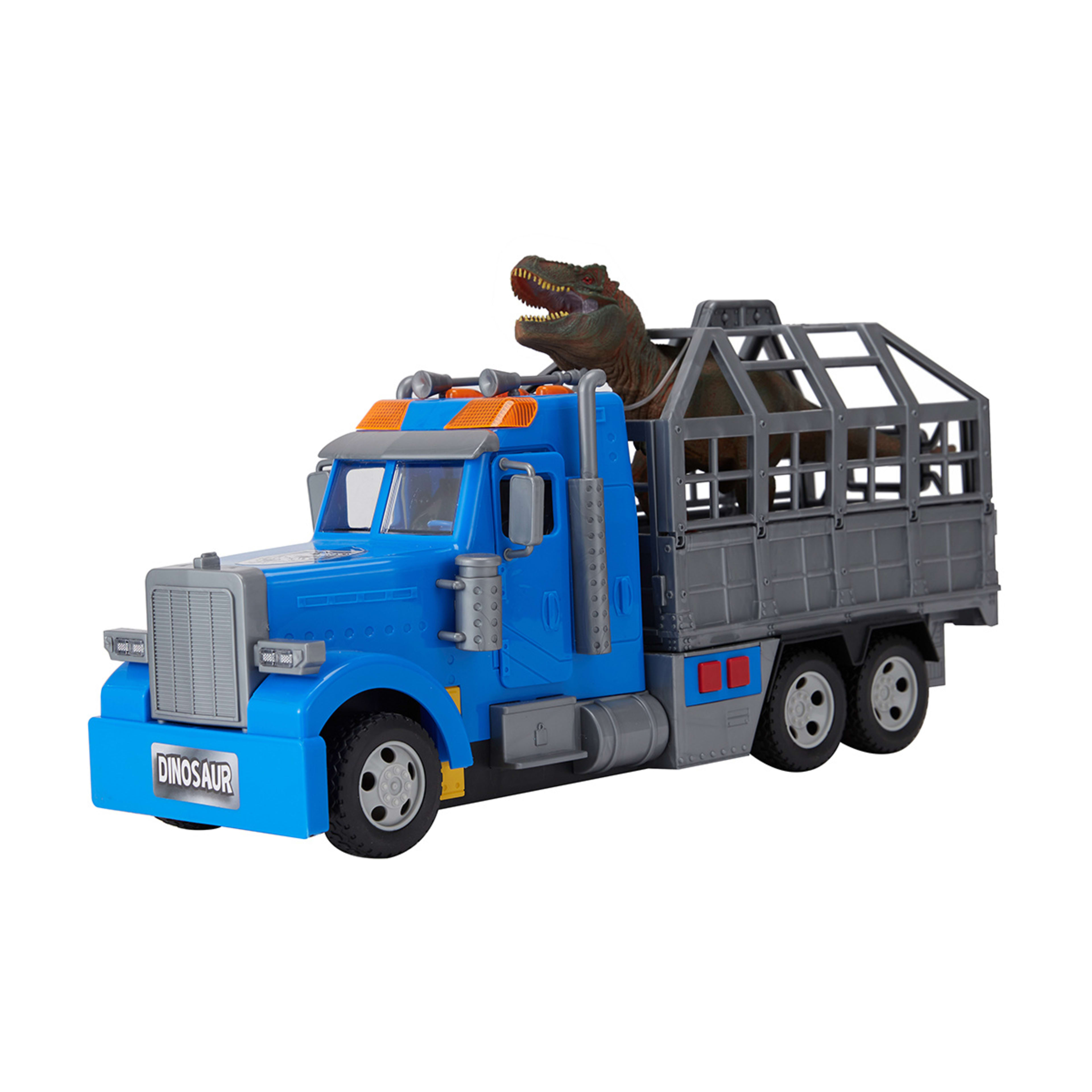 1 Action Hero Series T-Rex Transporter Play Set, 1 of 10