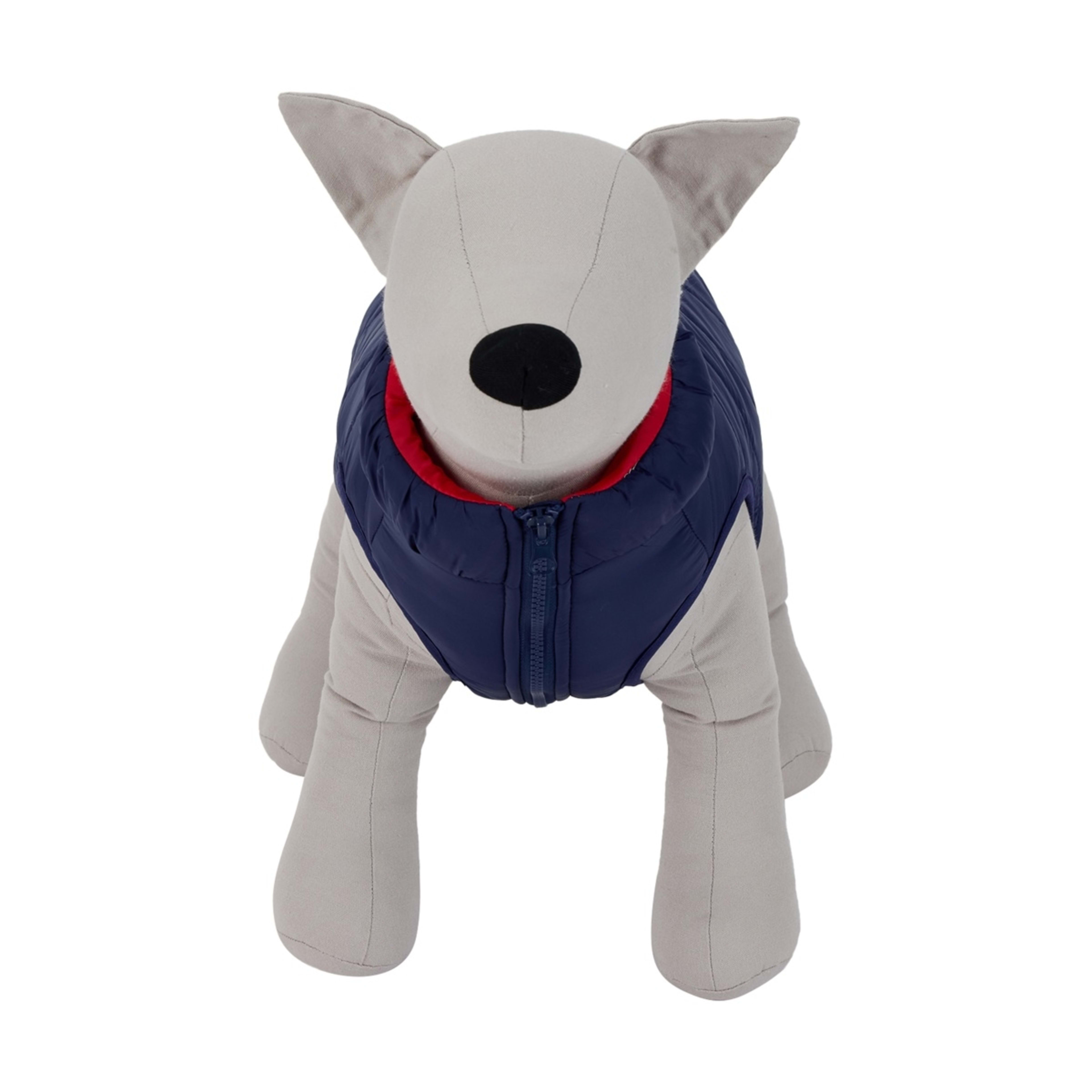 4 Pet Puffer Jacket - Medium, Navy, 4 of 10