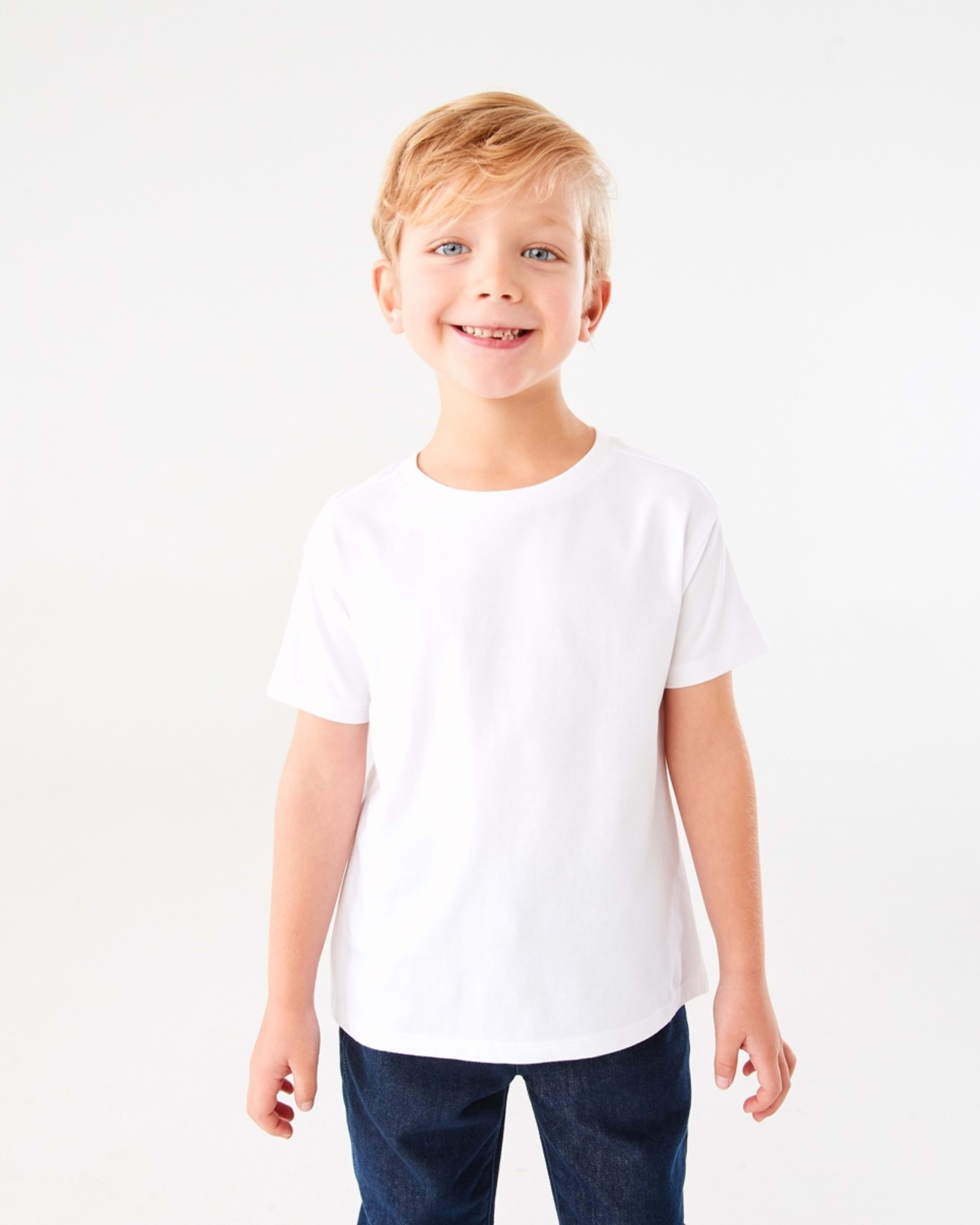 1 Plain T-shirt White