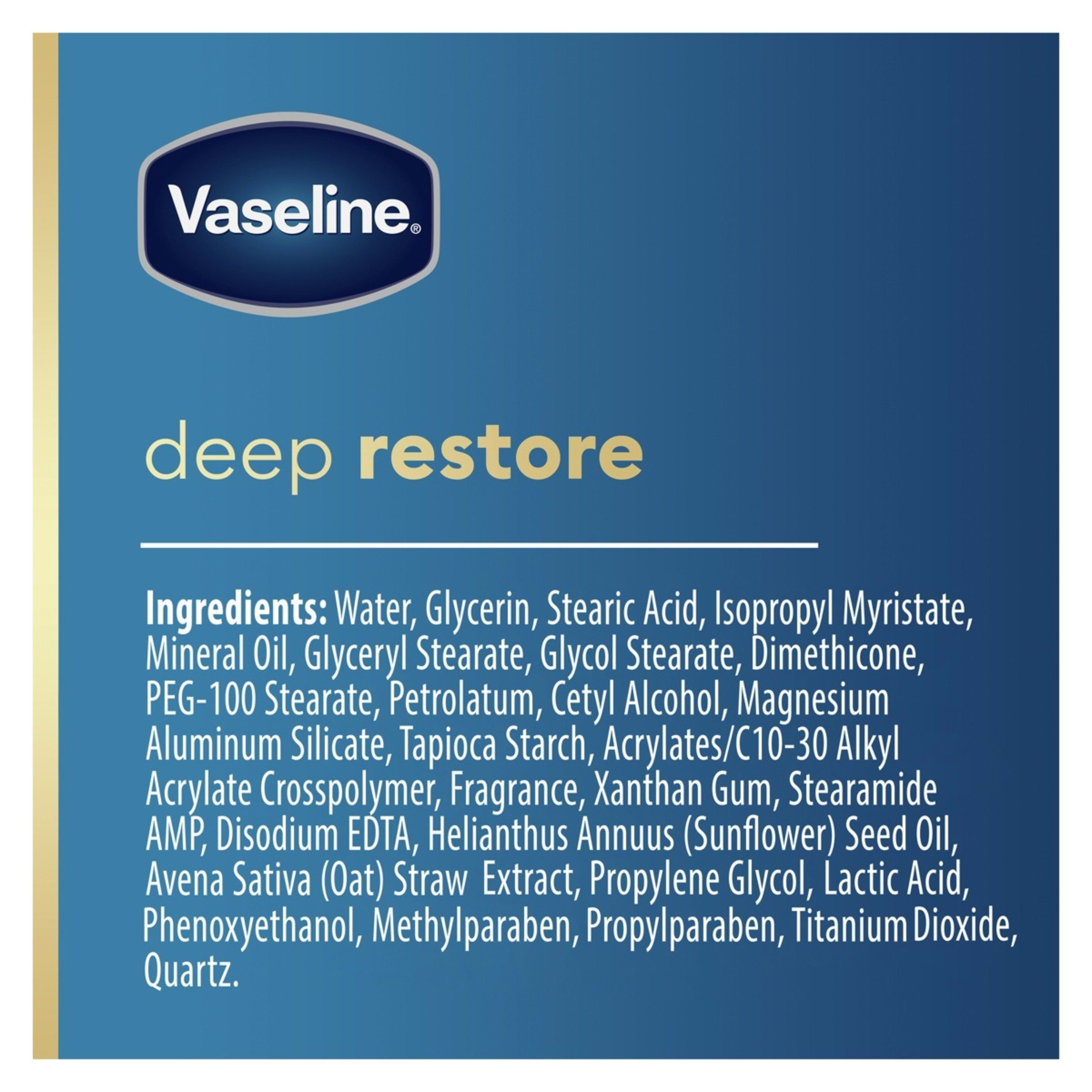 7 Vaseline Intensive Deep Restore Care Body Lotion 75ml, 7 of 7