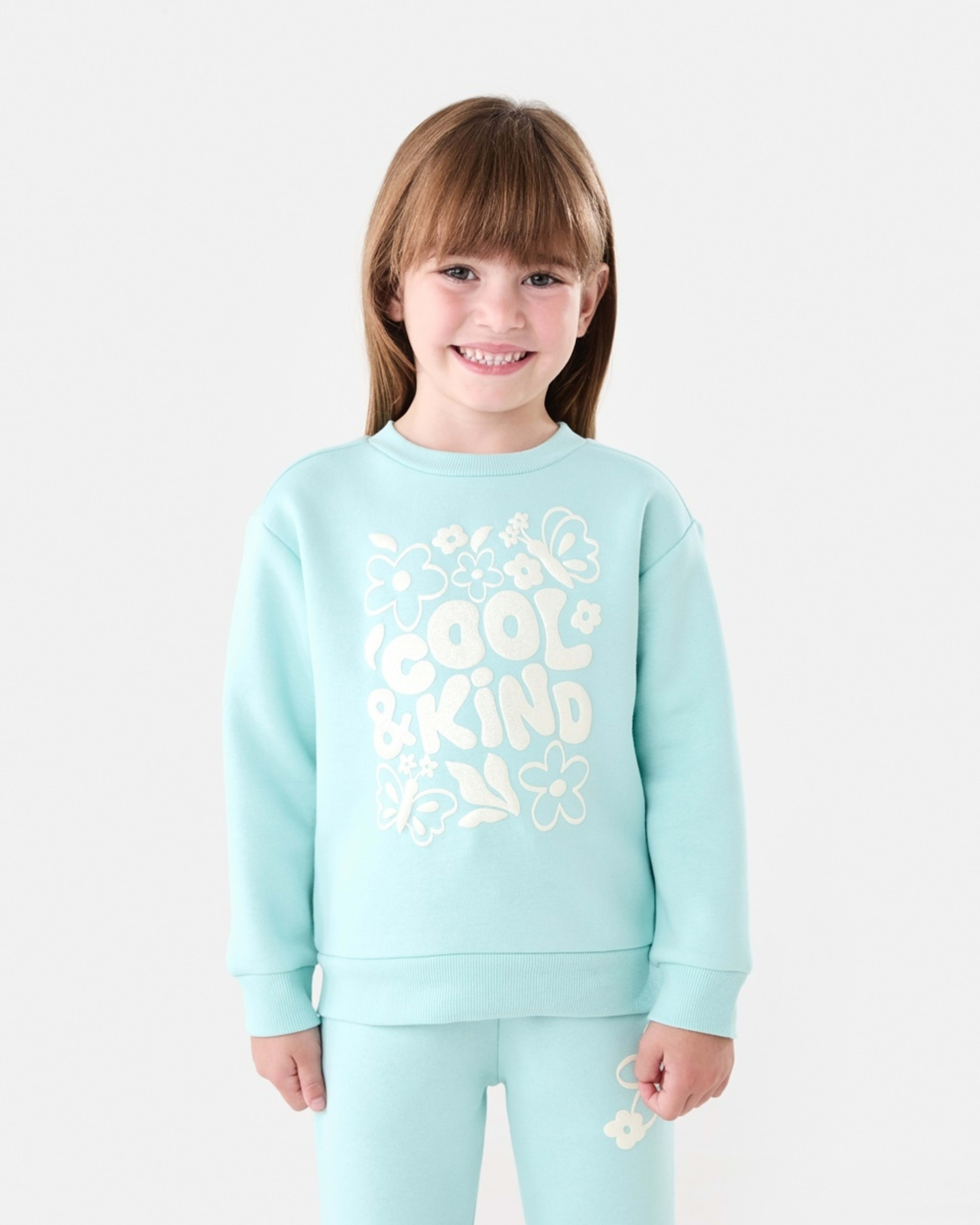 1 Print Crew Neck Sweatshirt Slogan, 1 of 6