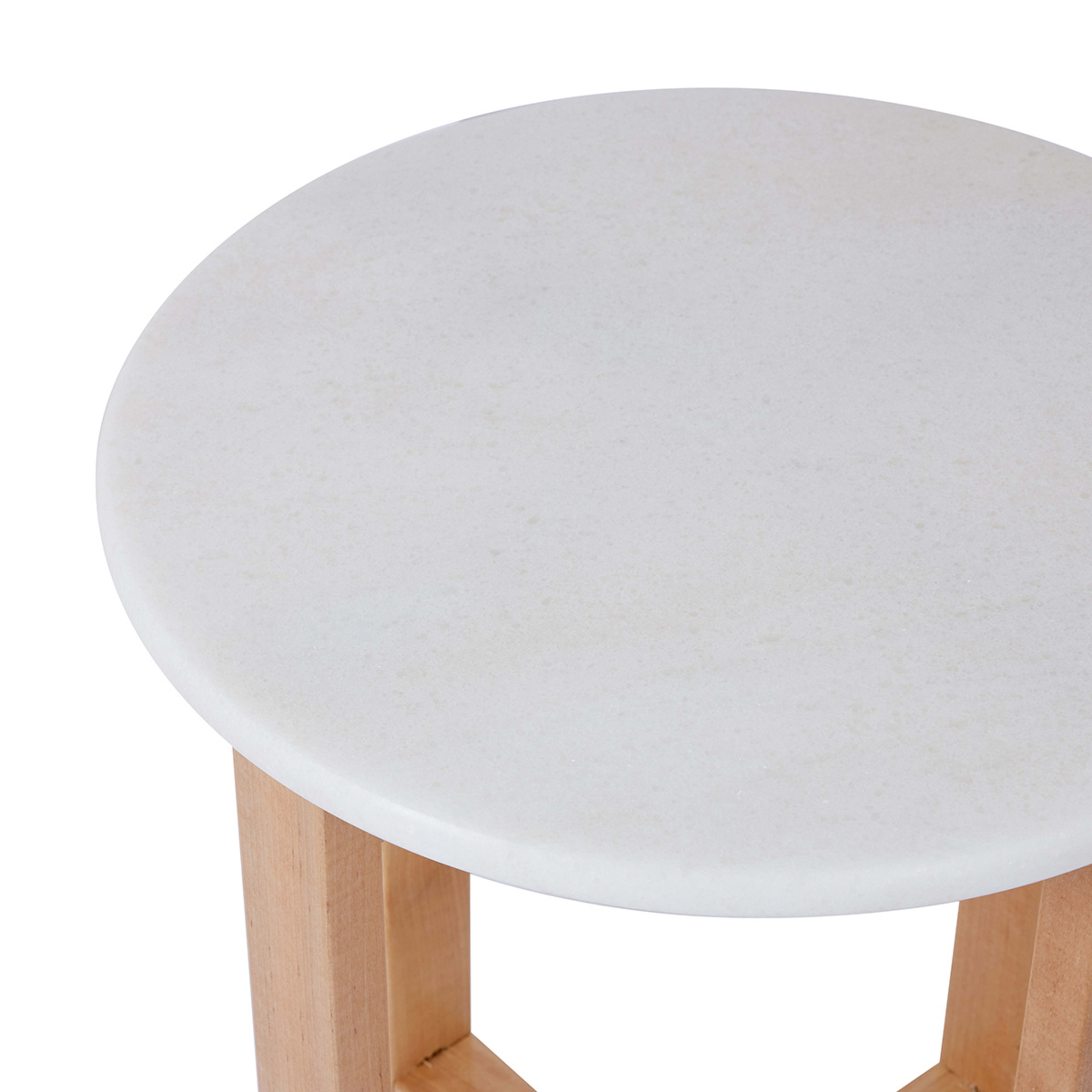 4 Cara Marble Side Table, 4 of 9