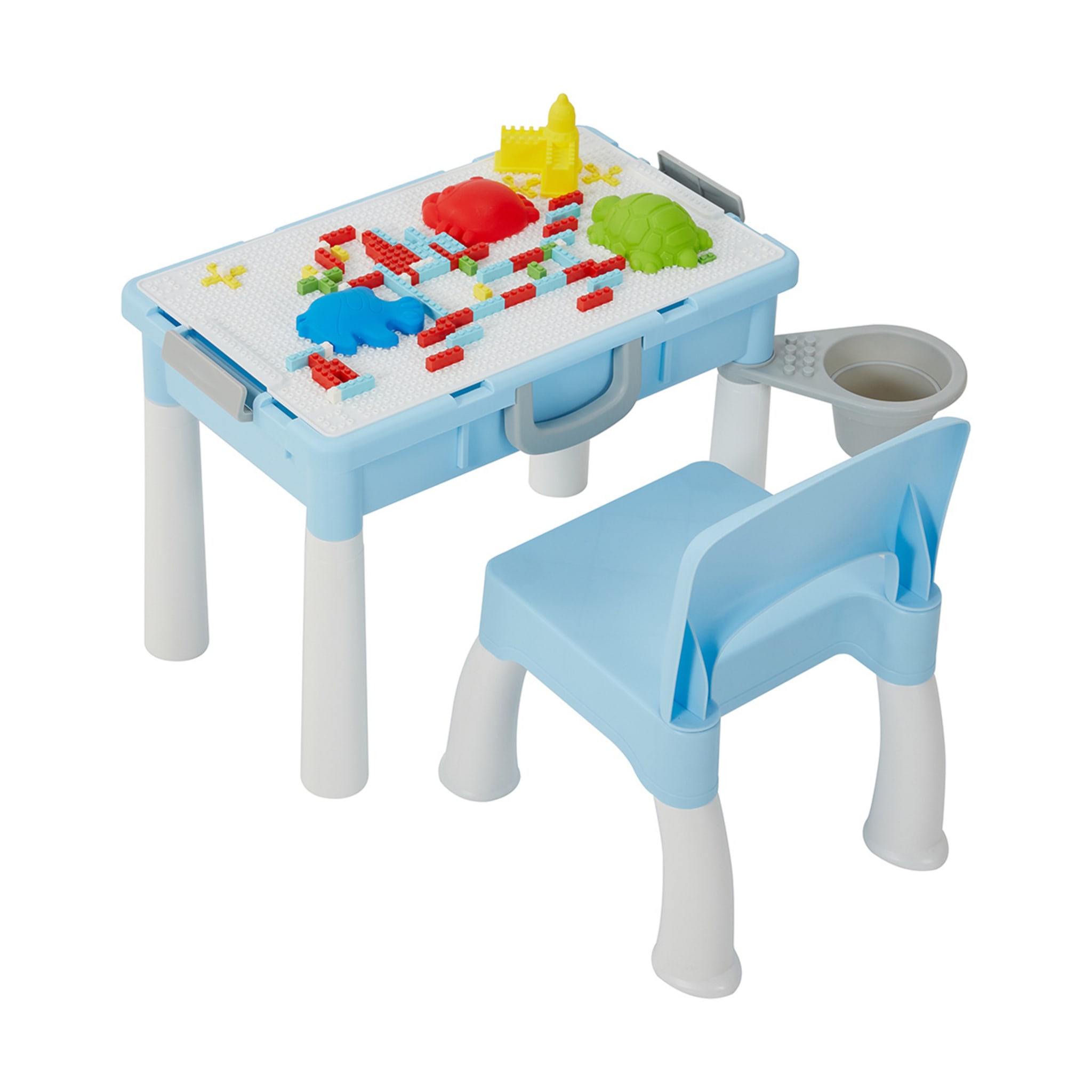161 Piece Construction Activity Table Kmart
