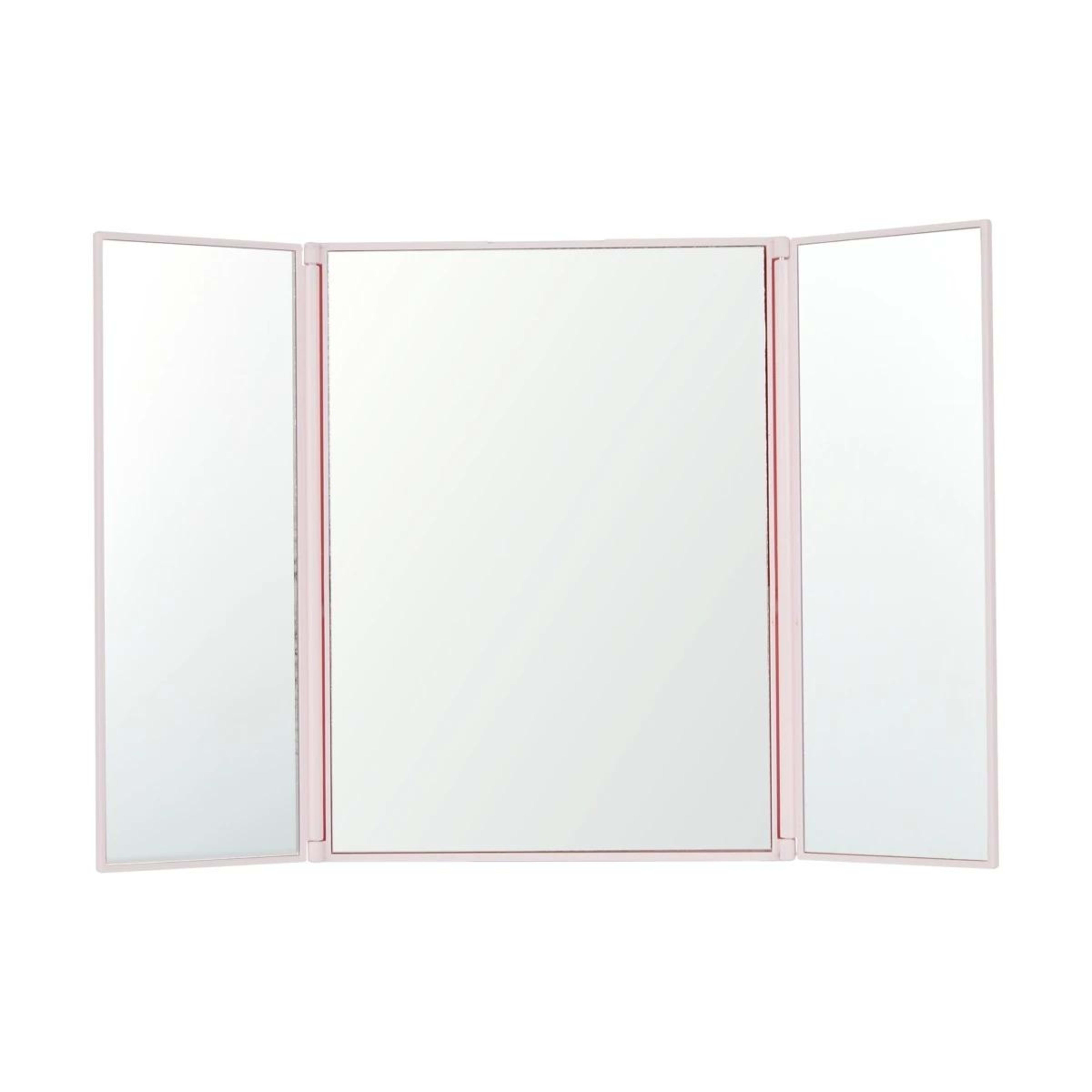 2 OXX Travel Fold-Out Travel Mirror - Pink, 2 of 8