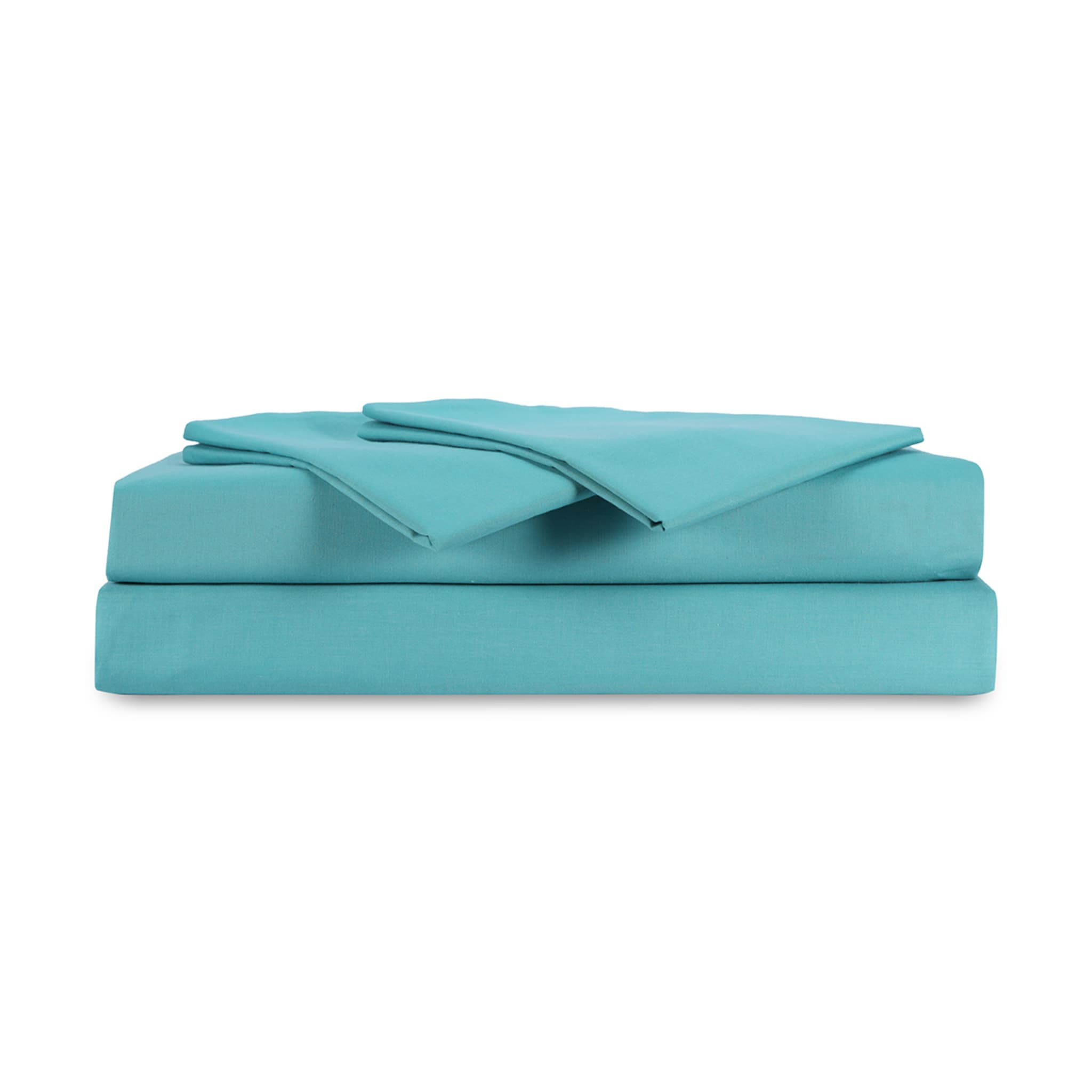 180 Thread Count Sheet Set Queen Bed, Aqua Kmart