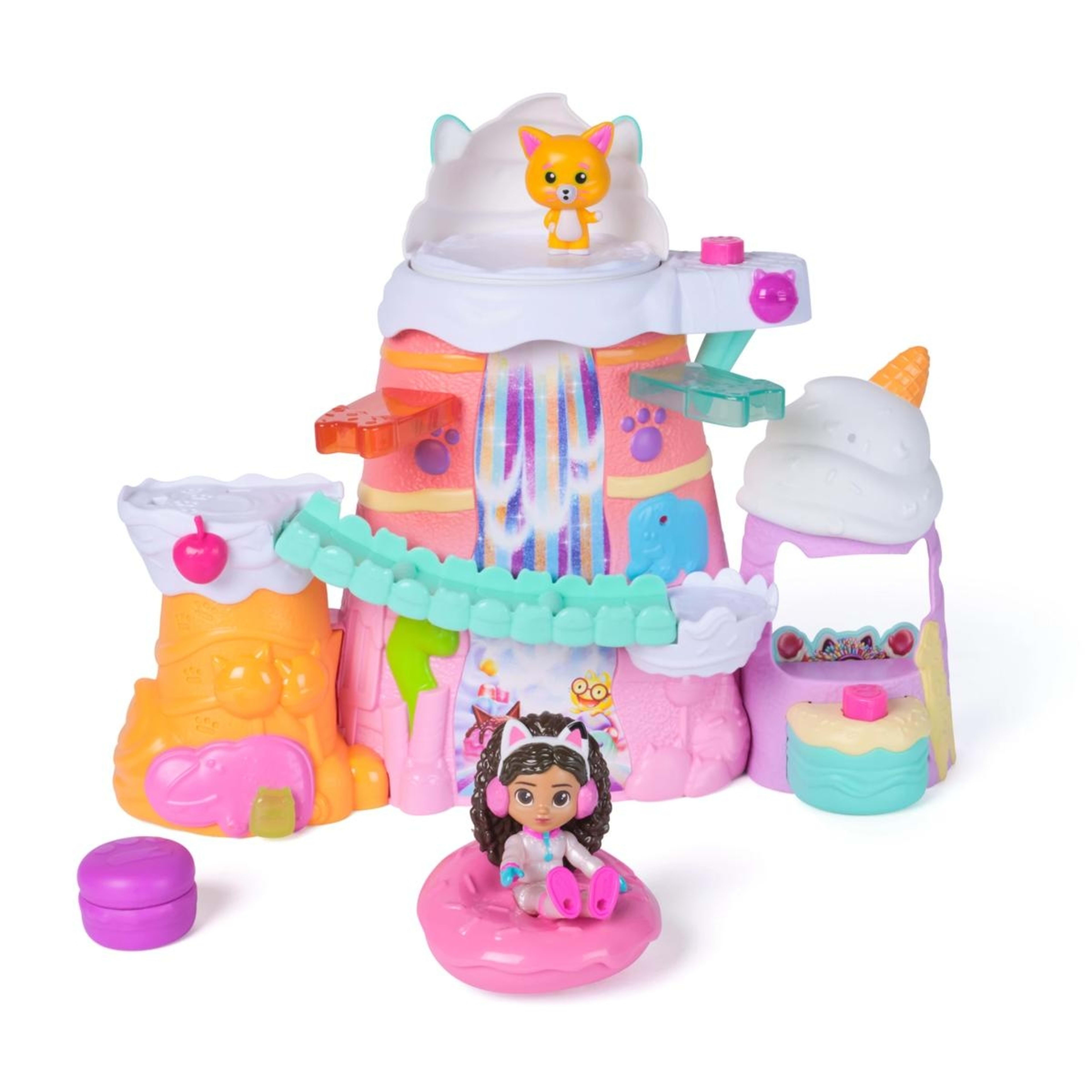 2 12 Piece Gabby's Dollhouse: The Movie Gabby's Sweet Treat Mountain Playset, 2 of 7