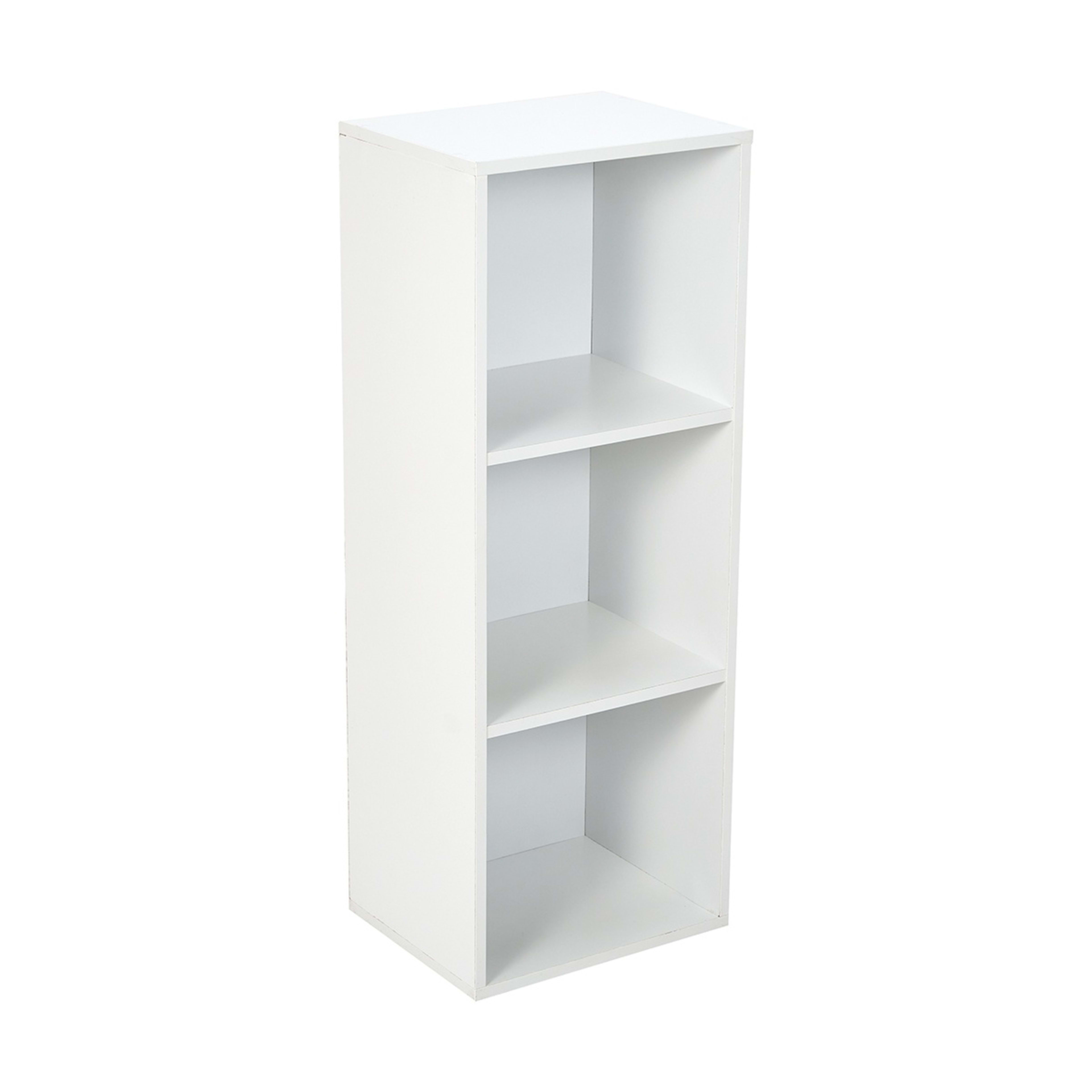 4 3 Tier Bookshelf White, 4 of 10