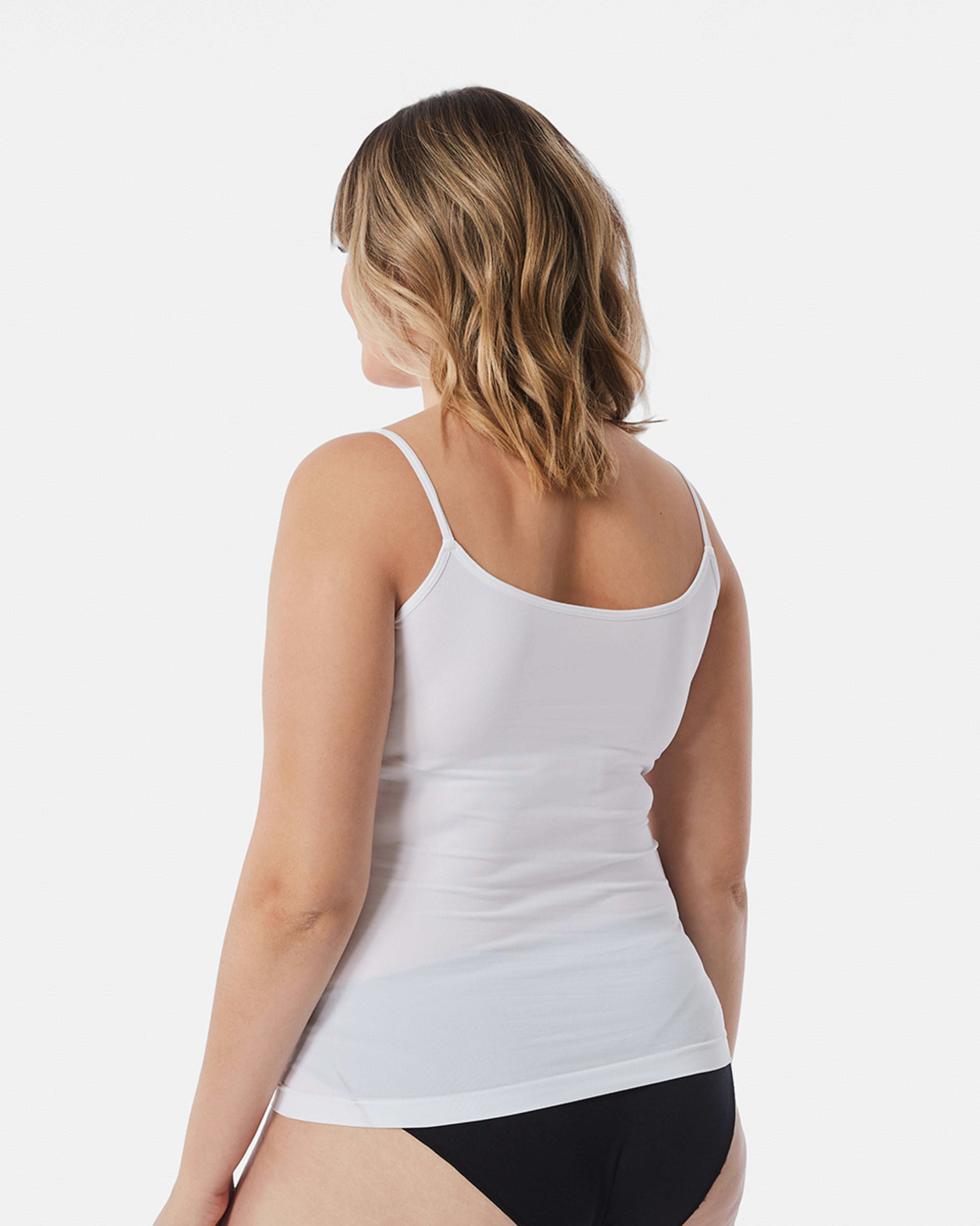 3 Seamfree Cami WHITE, 3 of 5