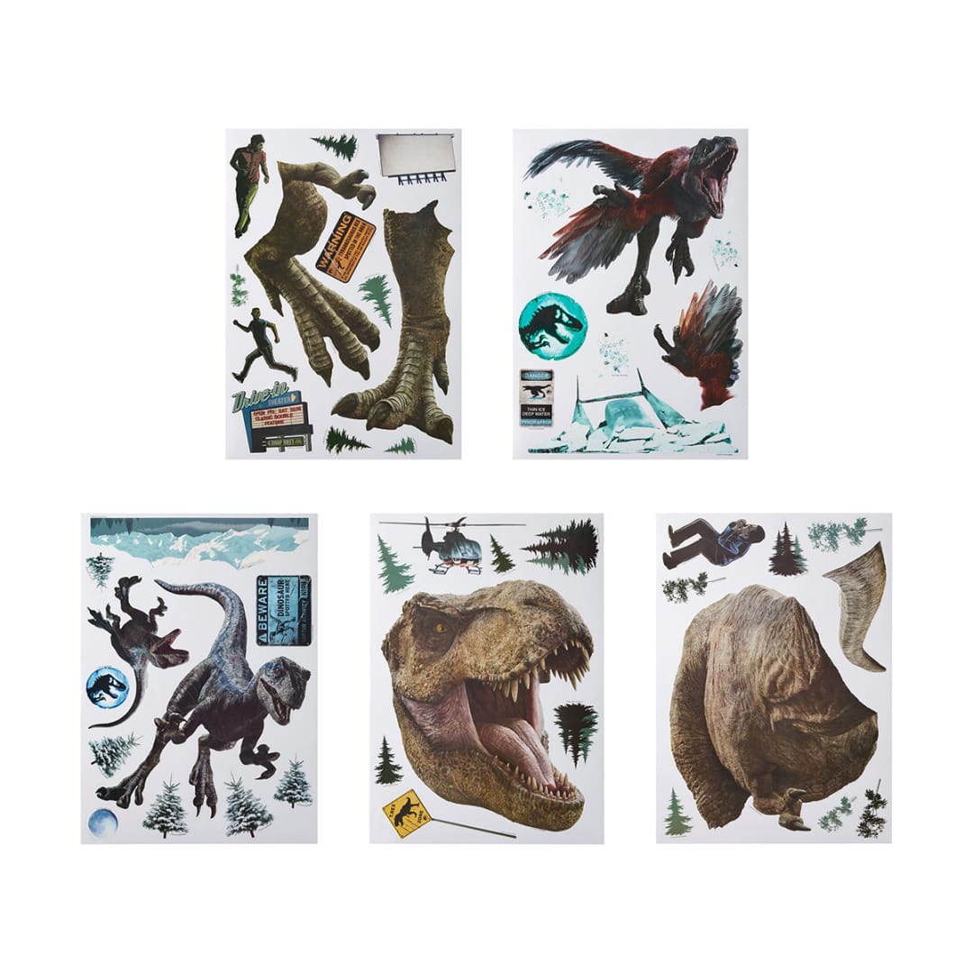 Jurassic World Dominion Wall Stickers Kmart
