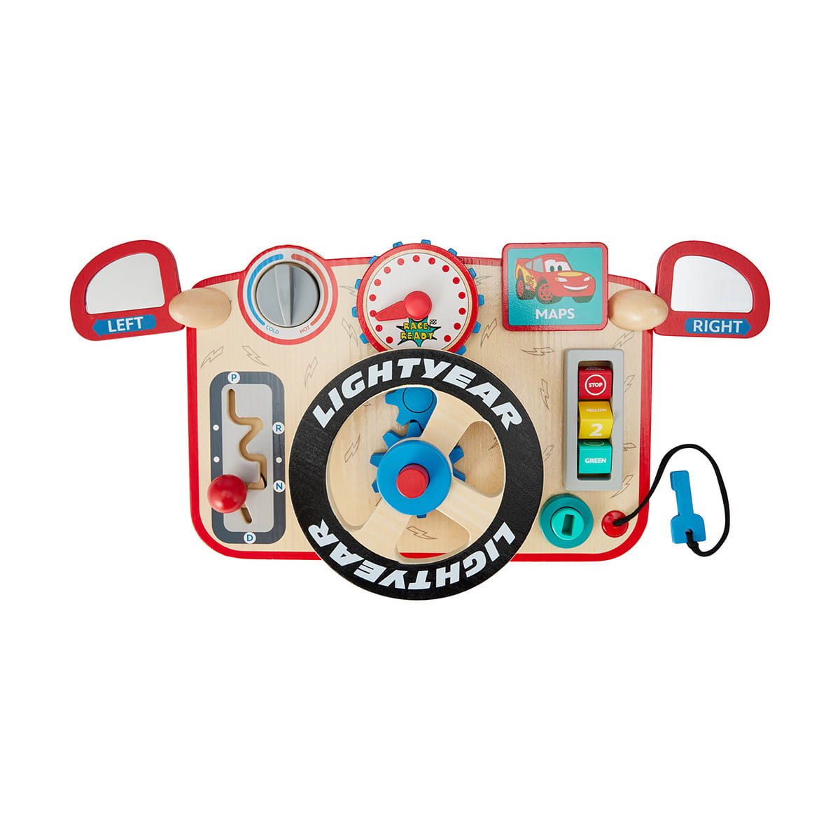 Disney Wooden Toys Pixar Lightyear Cars Driving Station Kmart