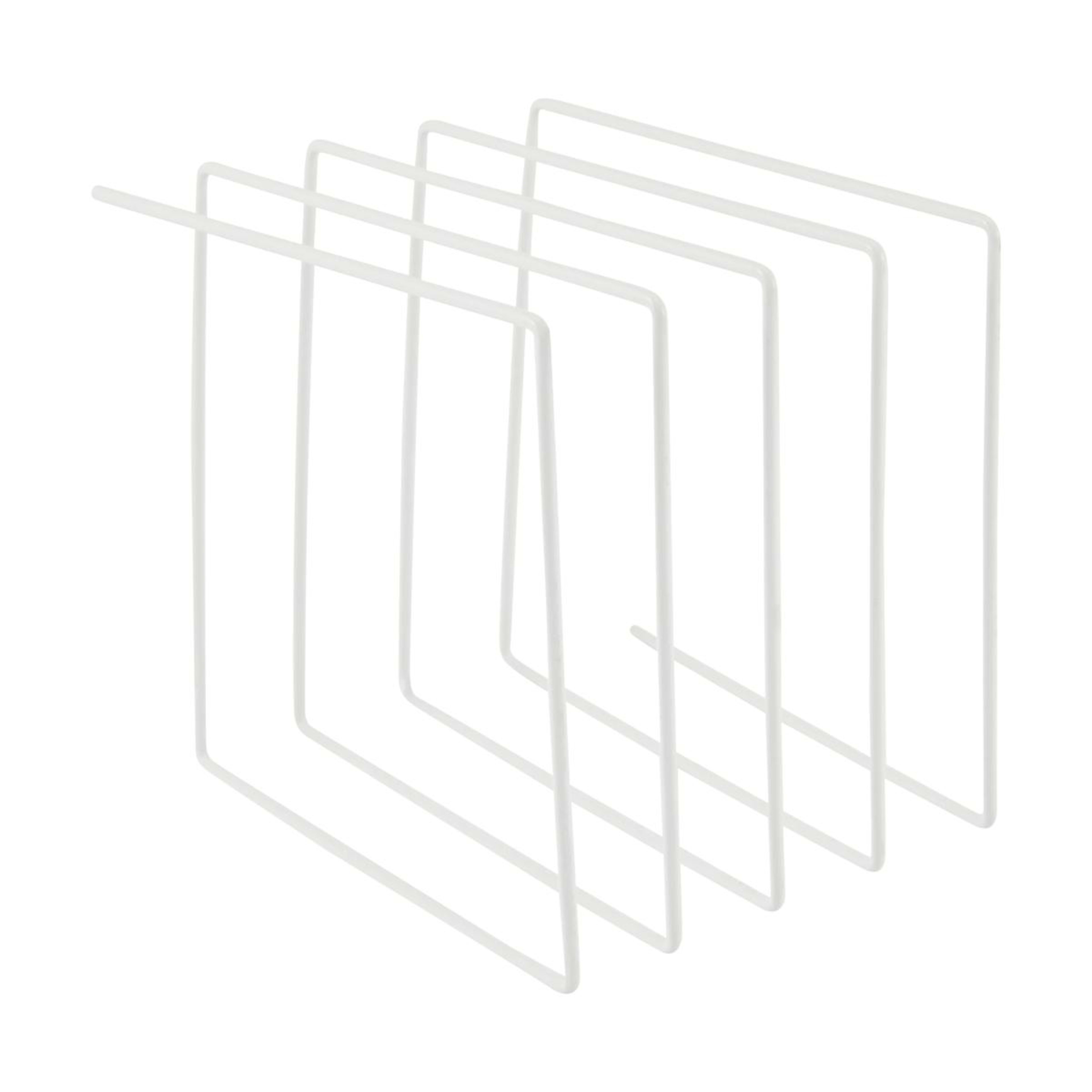 1 Wire File Holder - White