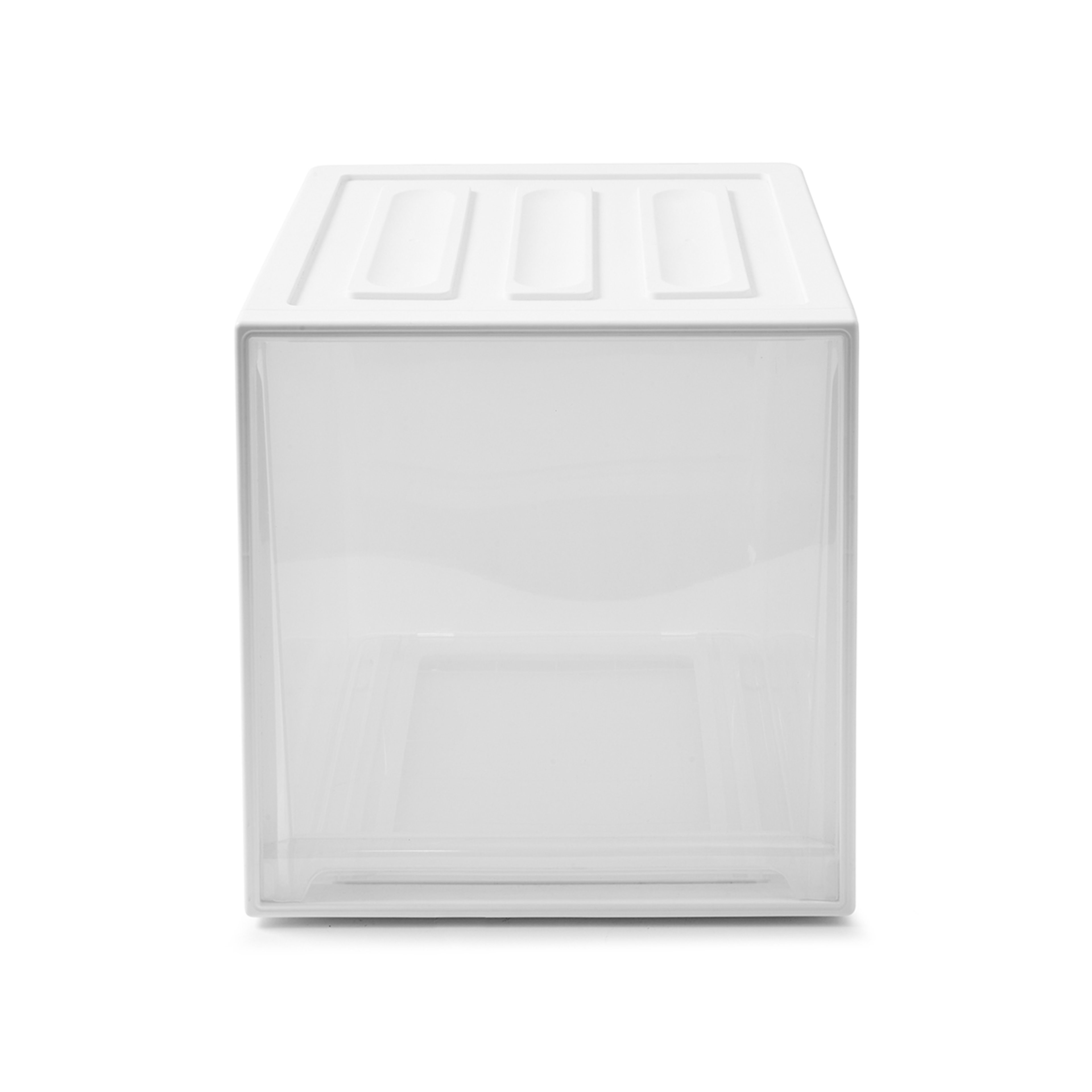 Square Large Modular Storage Drawer - White - Kmart NZ