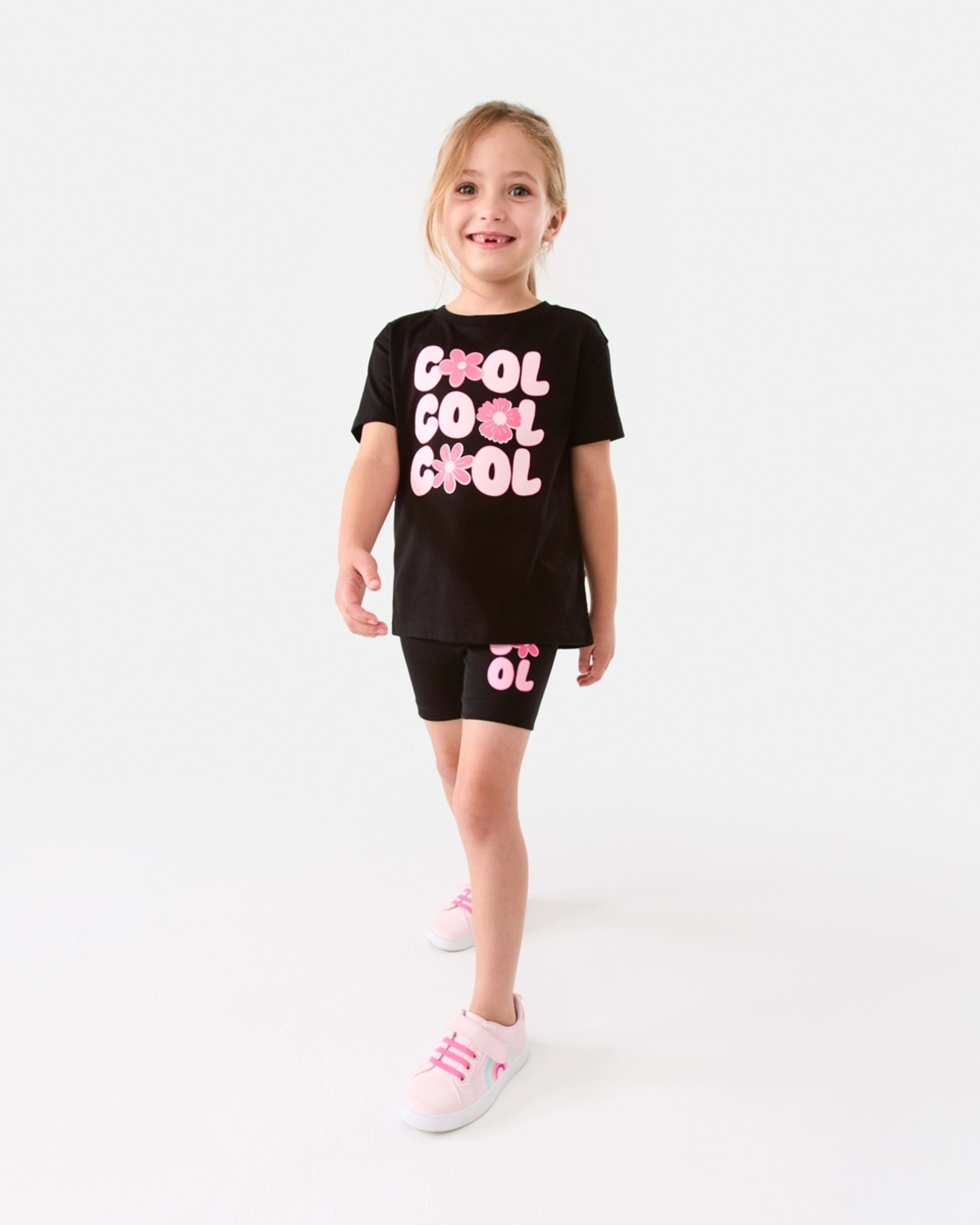 5 Printed Bike Shorts Blk Cool, 5 of 8
