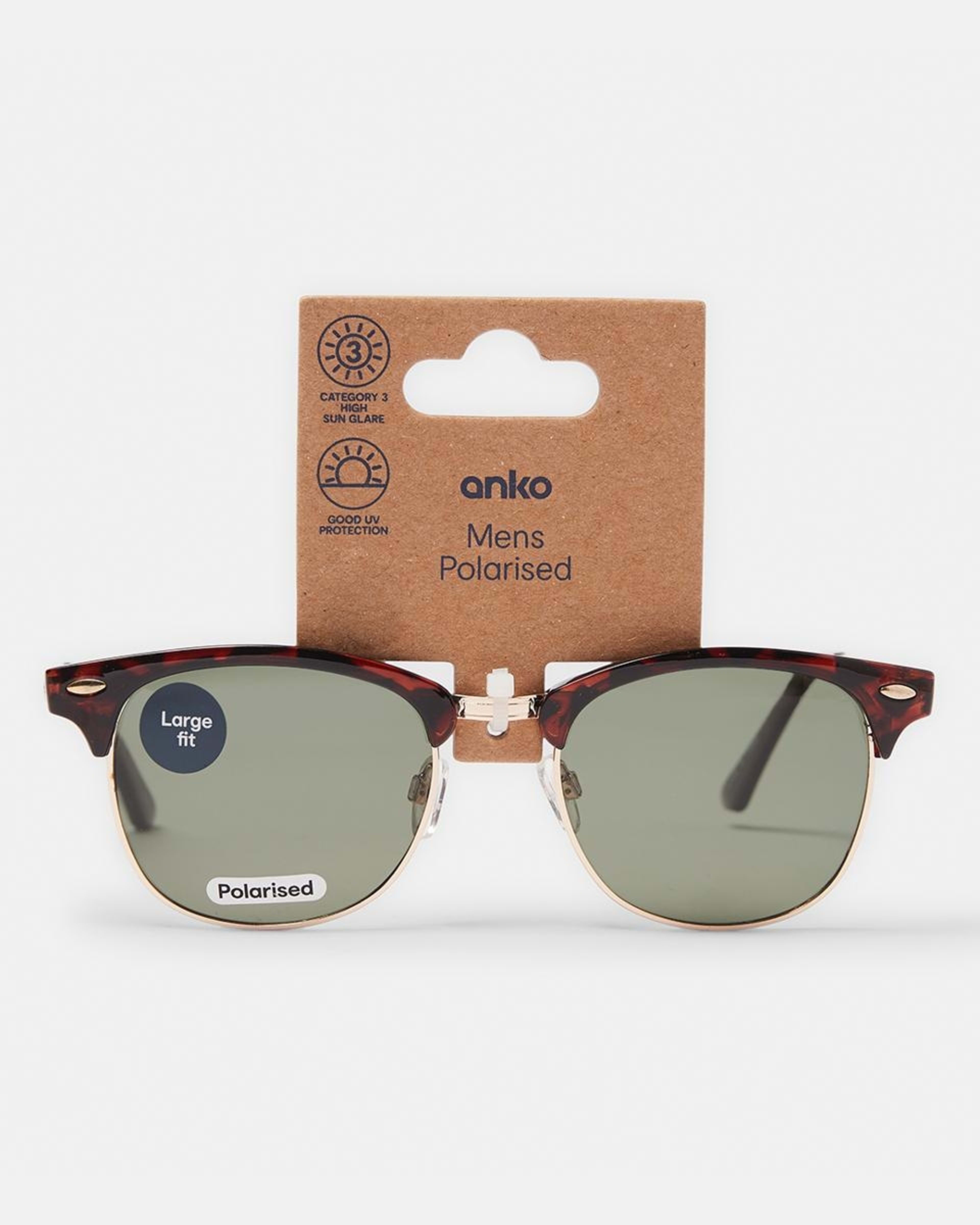 7 Classic Polarised Sunglasses Tort, 7 of 7