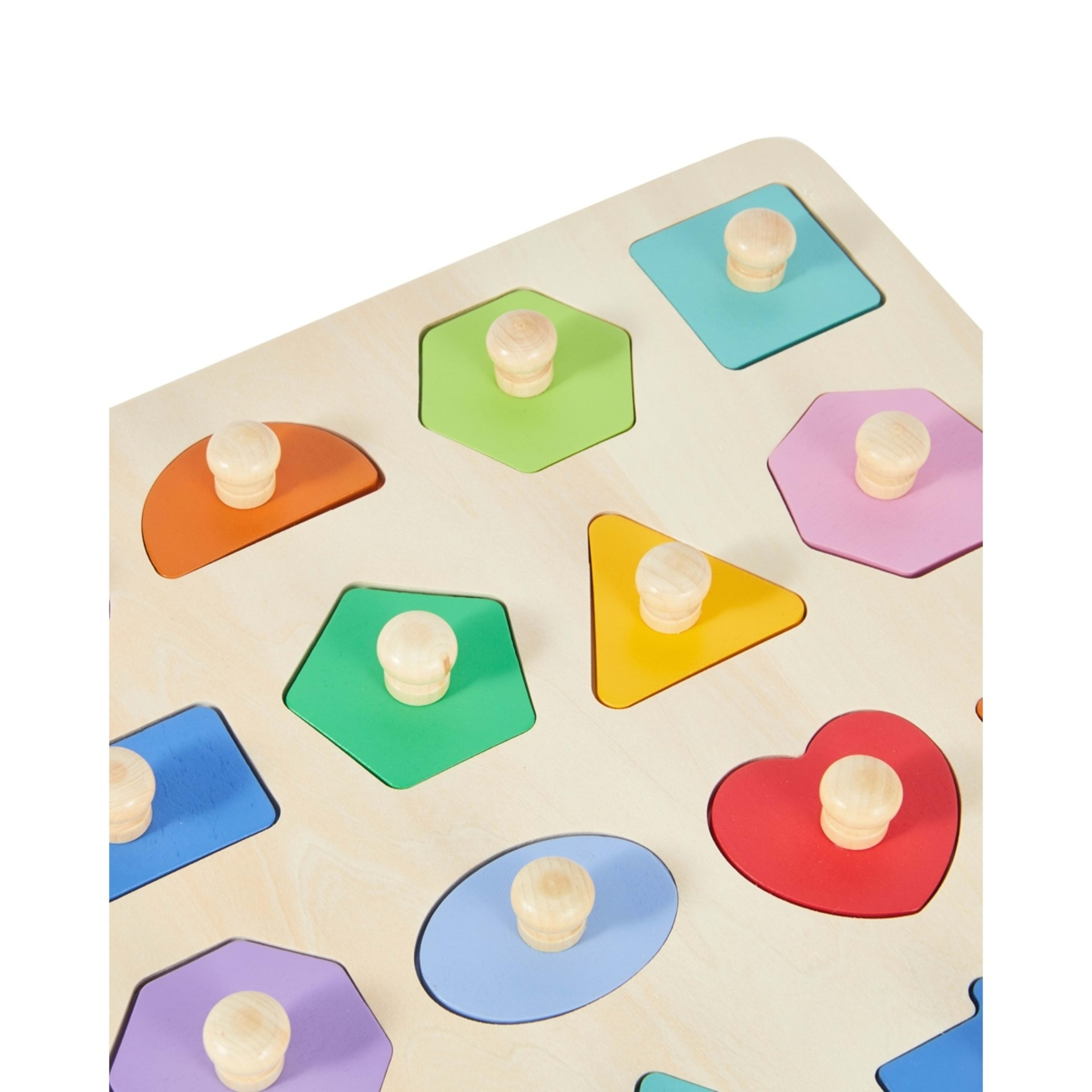 5 Wooden Shape Puzzle, 5 of 5