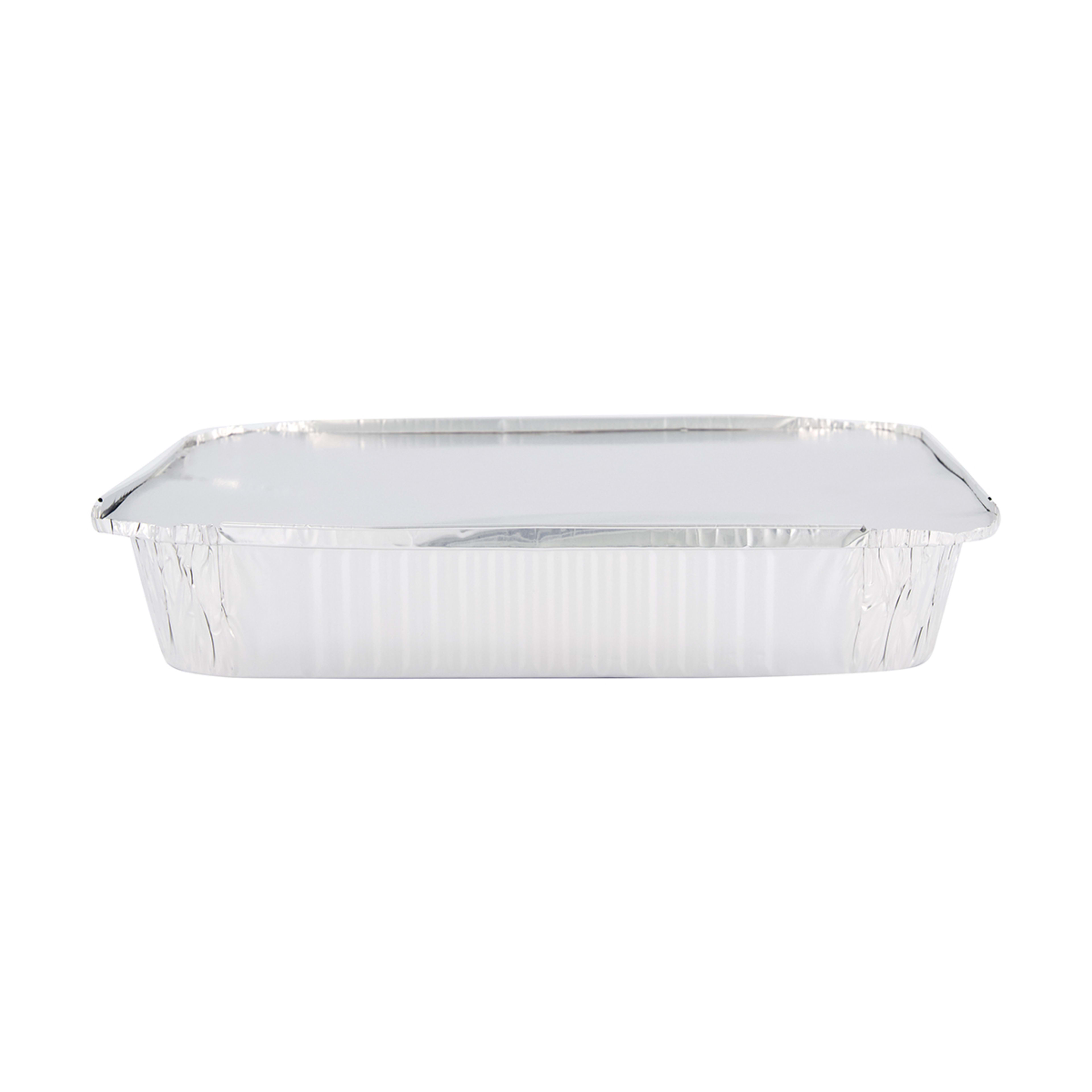 3 2 Pack Aluminium Roasting Trays with Lids, 3 of 7