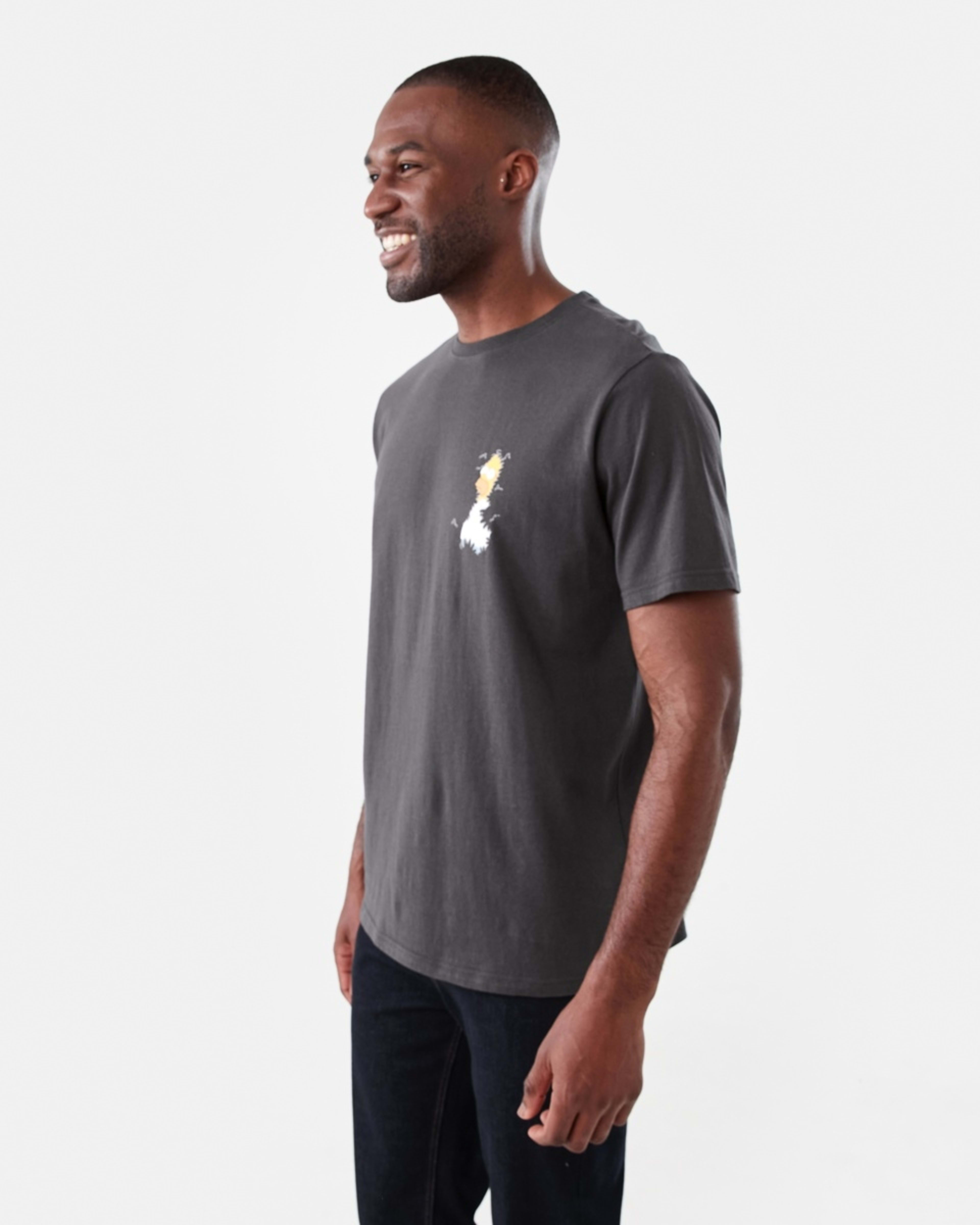 2 Simpsons License T-shirt OYSTER BLACK, 2 of 7