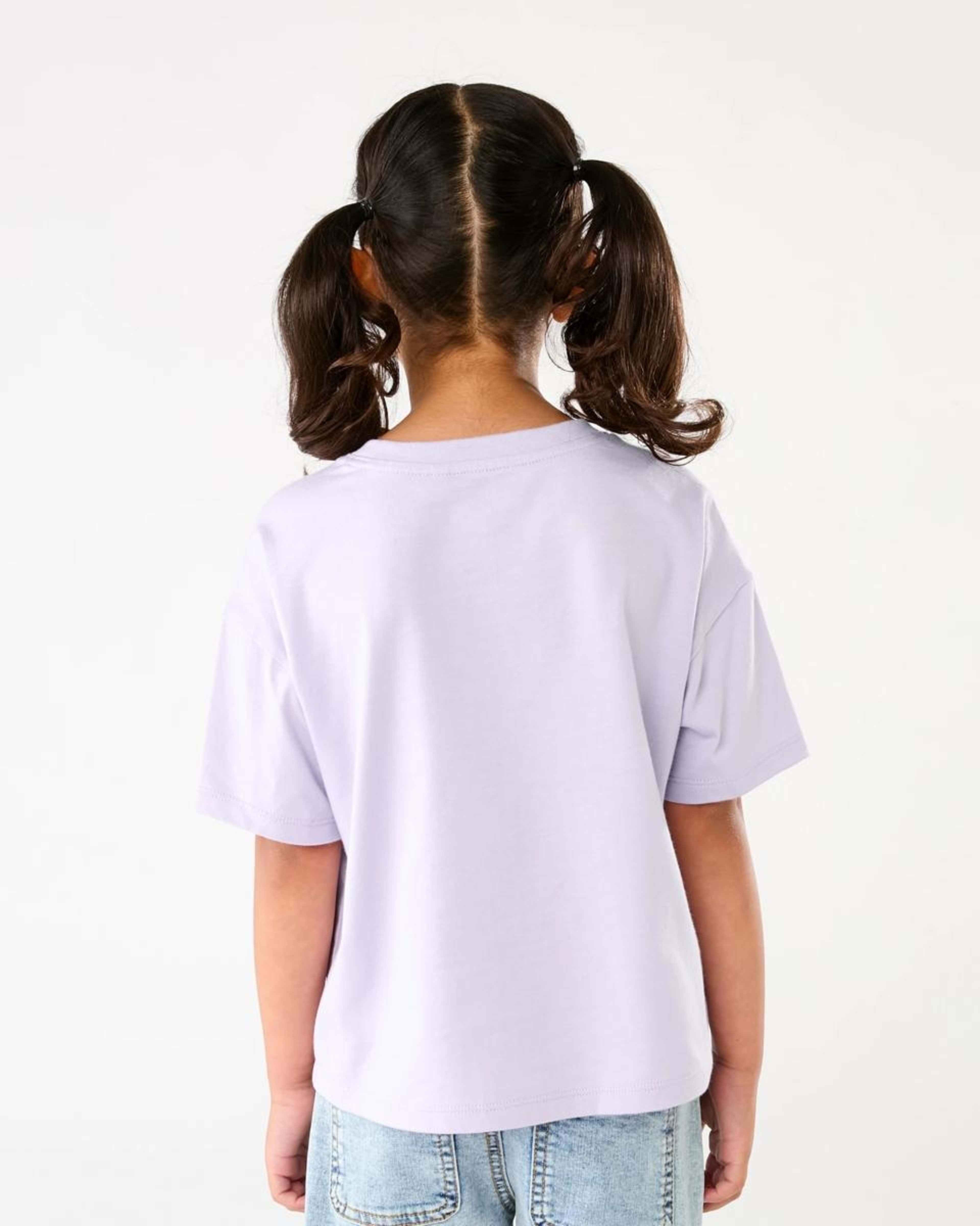 2 Short Sleeve Oversized Sequin T-shirt Prpl Uncrn, 2 of 6