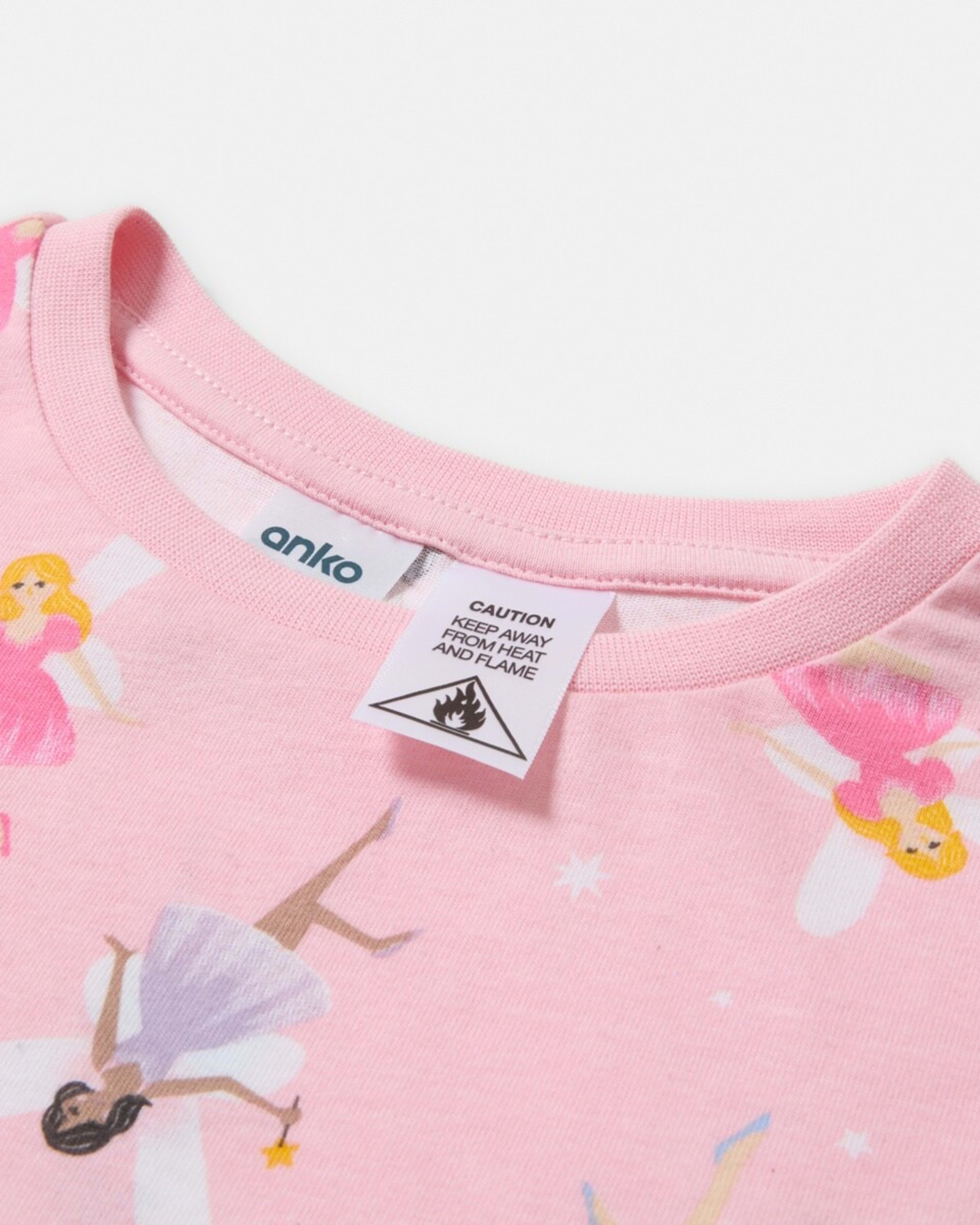8 Jersey Pyjama Set Pnk Fairy, 8 of 9
