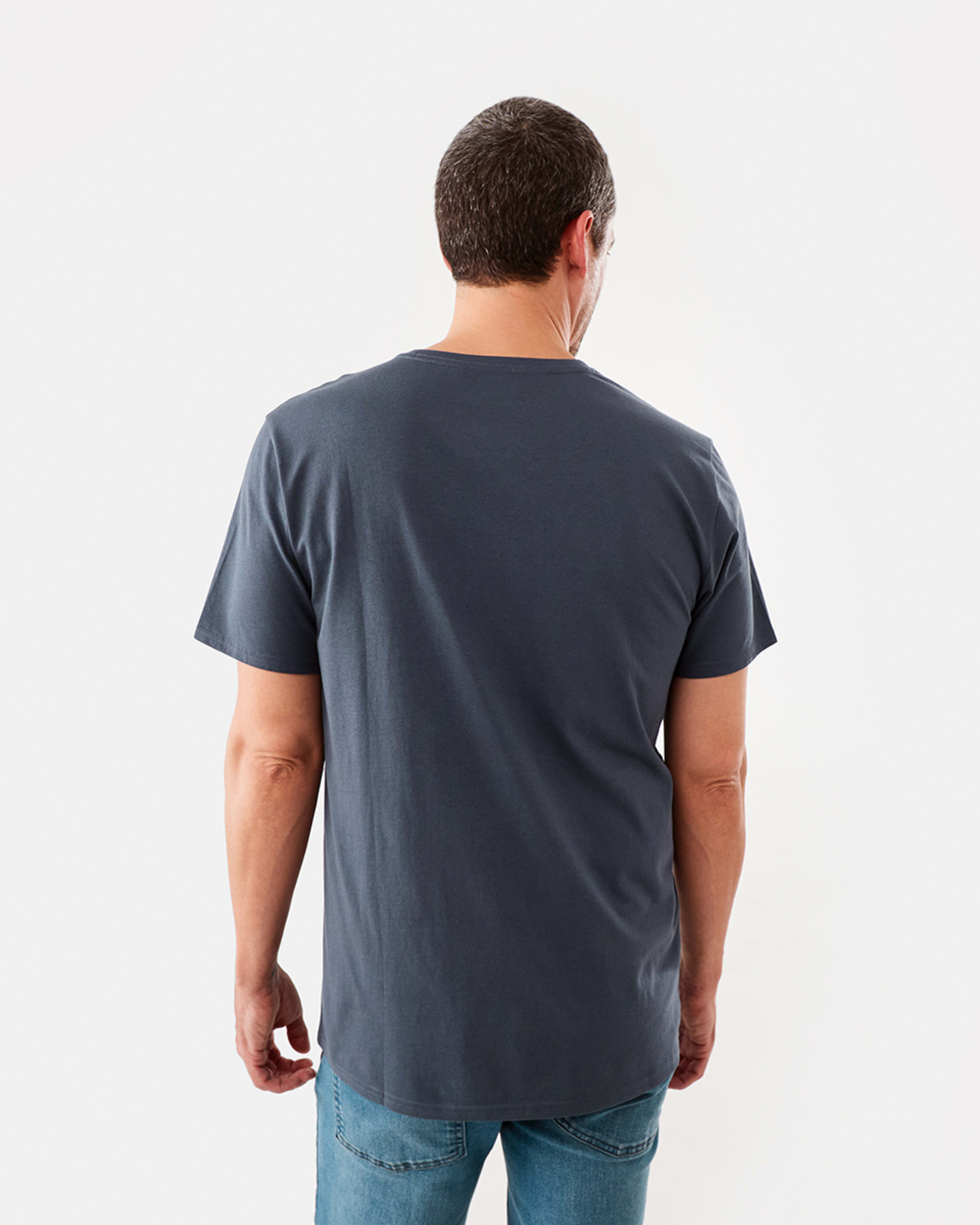 3 Printed T-shirt Blu Ombre, 3 of 5
