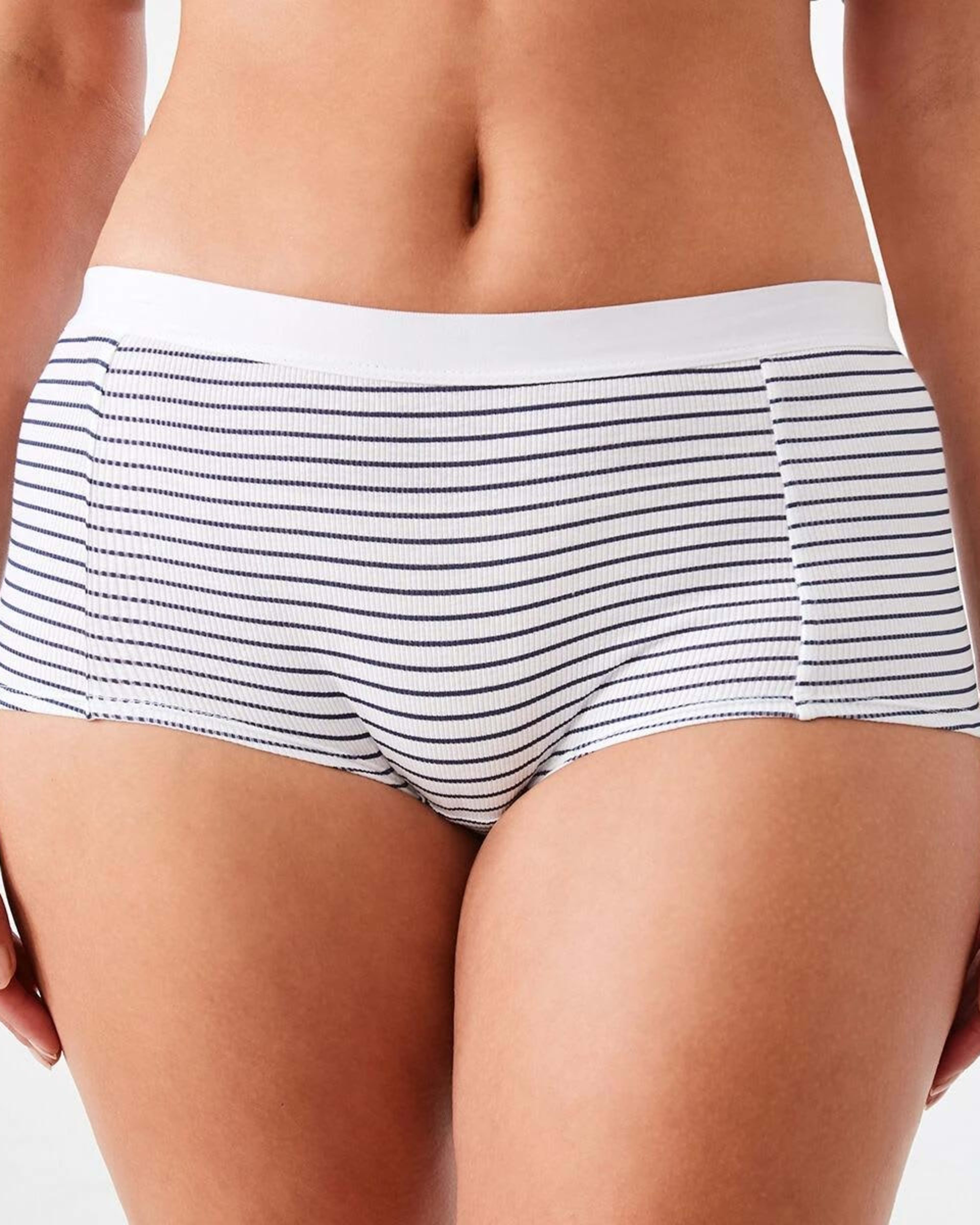 2 Rib Boyleg Briefs Fine Stp N, 2 of 5