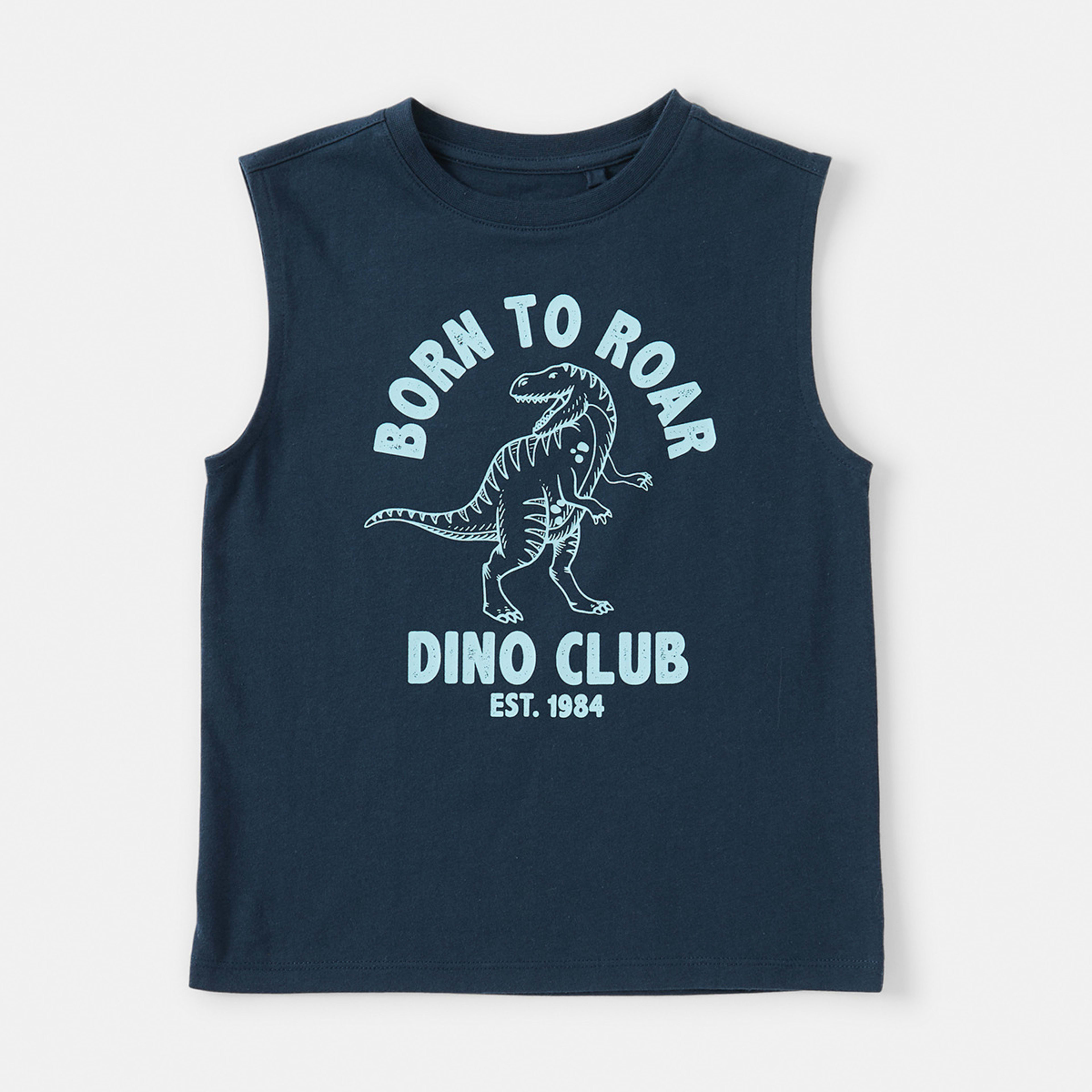 7 Print Tank Dress Dino, 7 of 9