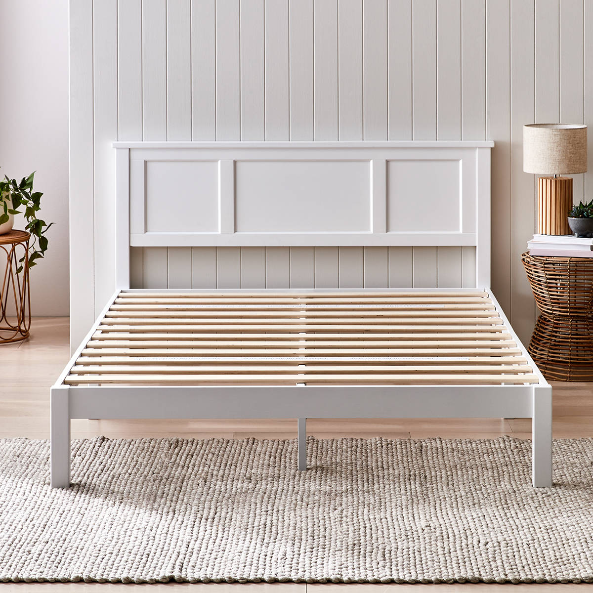 Double Bed Hamptons Bed Frame - Kmart