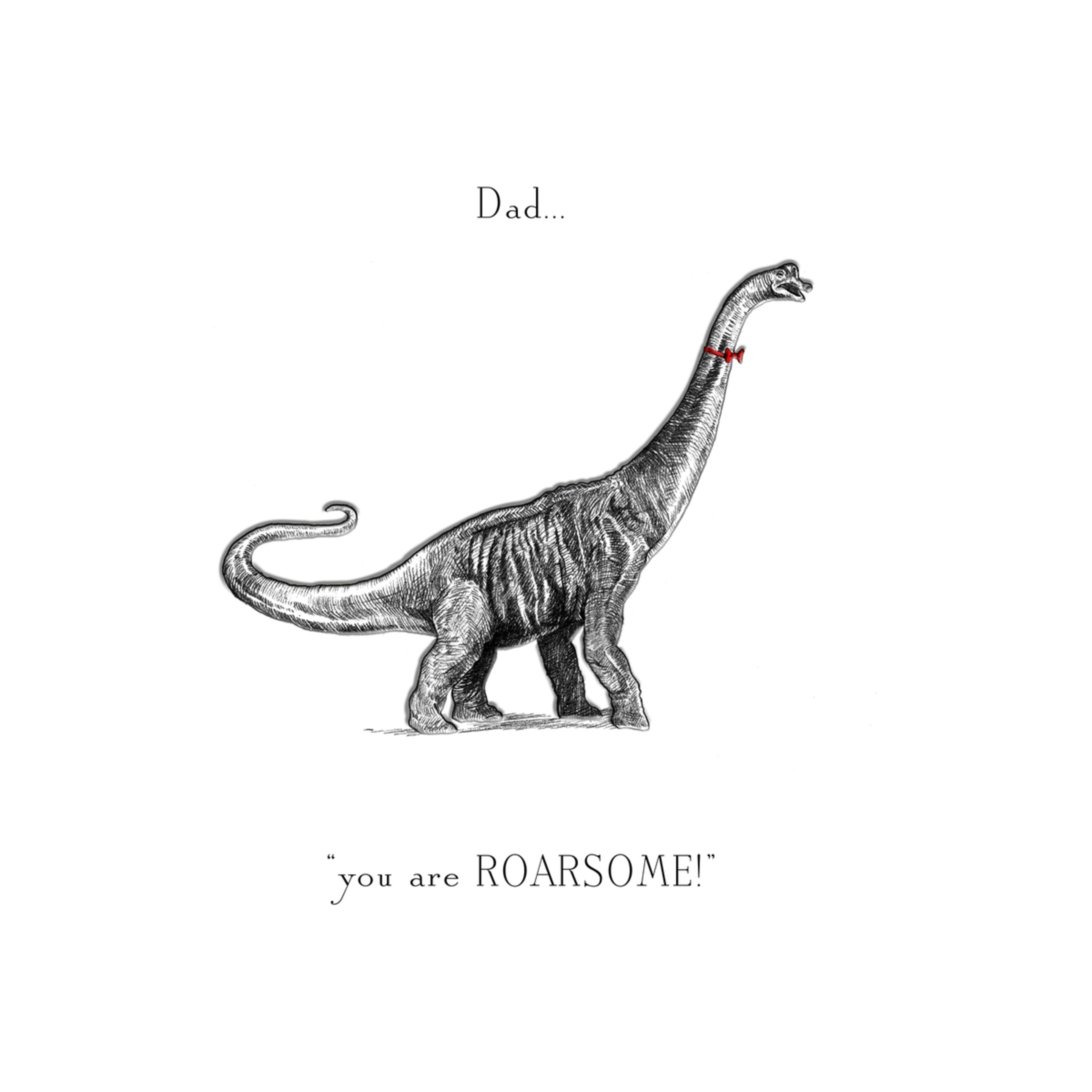 1 Hallmark Father's Day Card - Roarsome