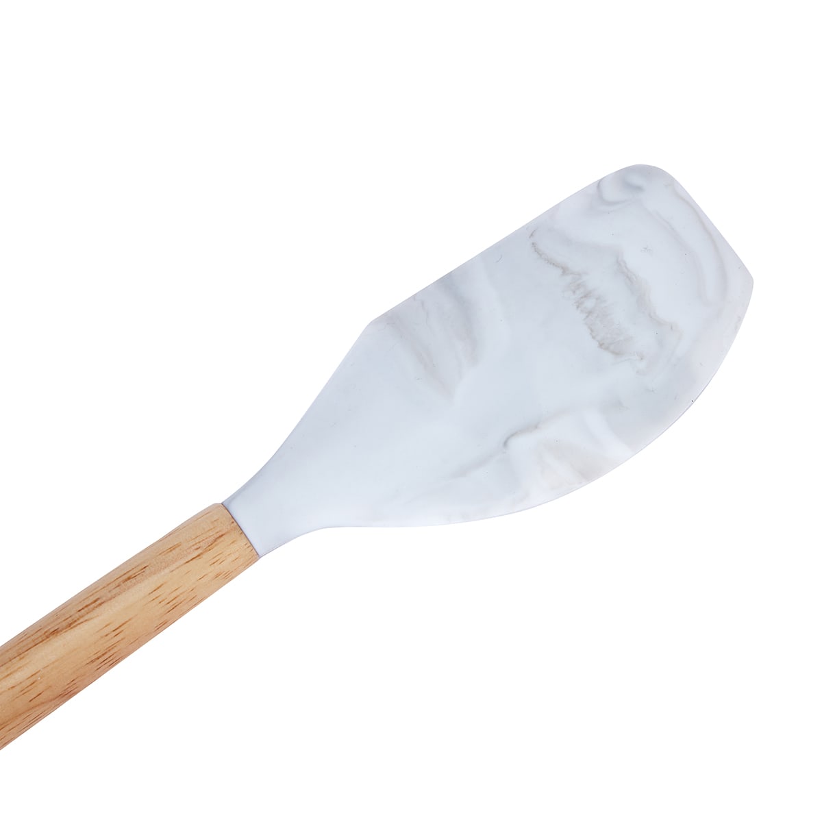 Wood and Silicone Spatula Kmart
