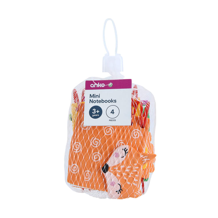 4 Pack Mini Notebooks Kmart