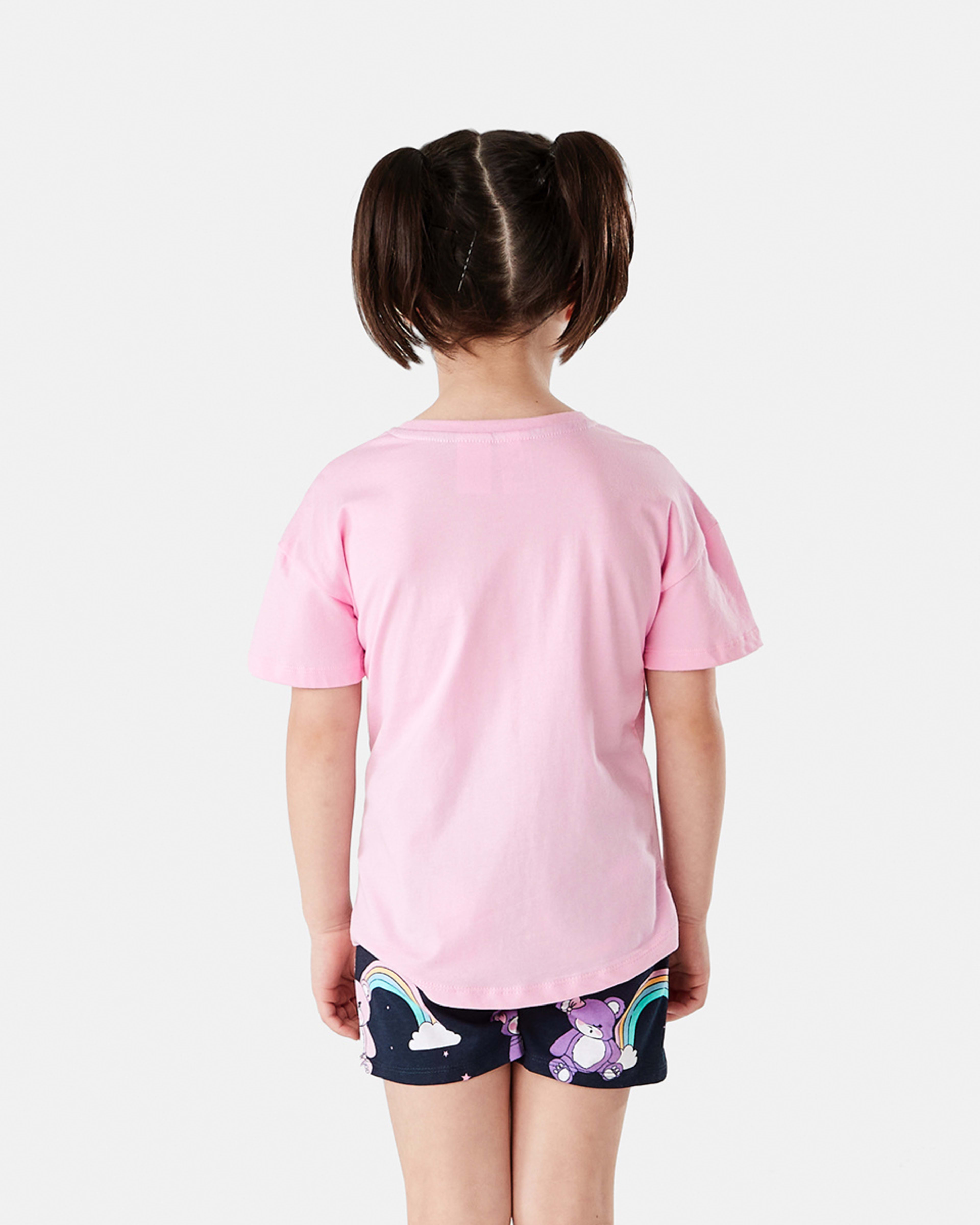 Short Sleeve Knit Pyjama Set Kmart