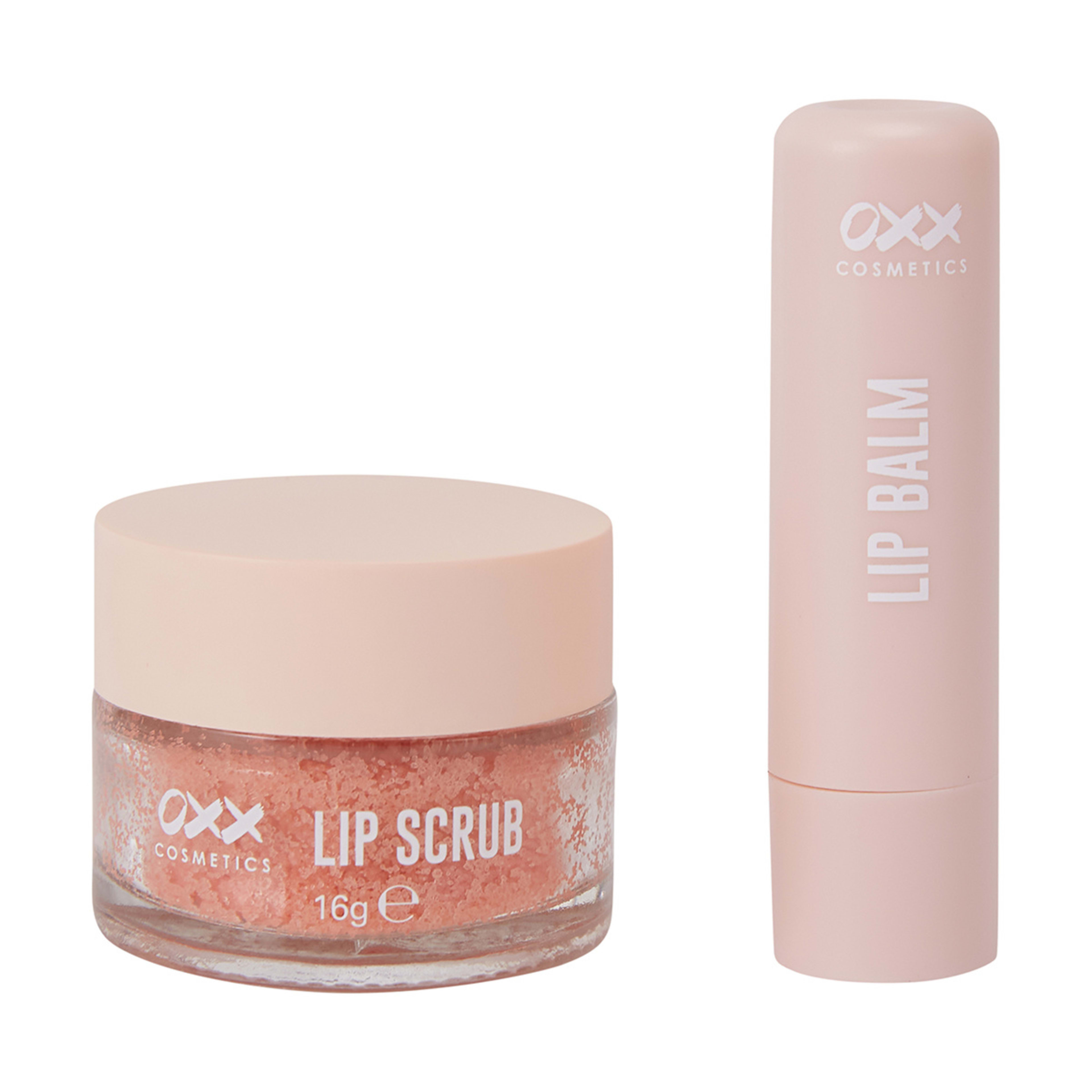 OXX Cosmetics Conditioning Care Edit Lip Scrub & Lip Balm Kit Kmart