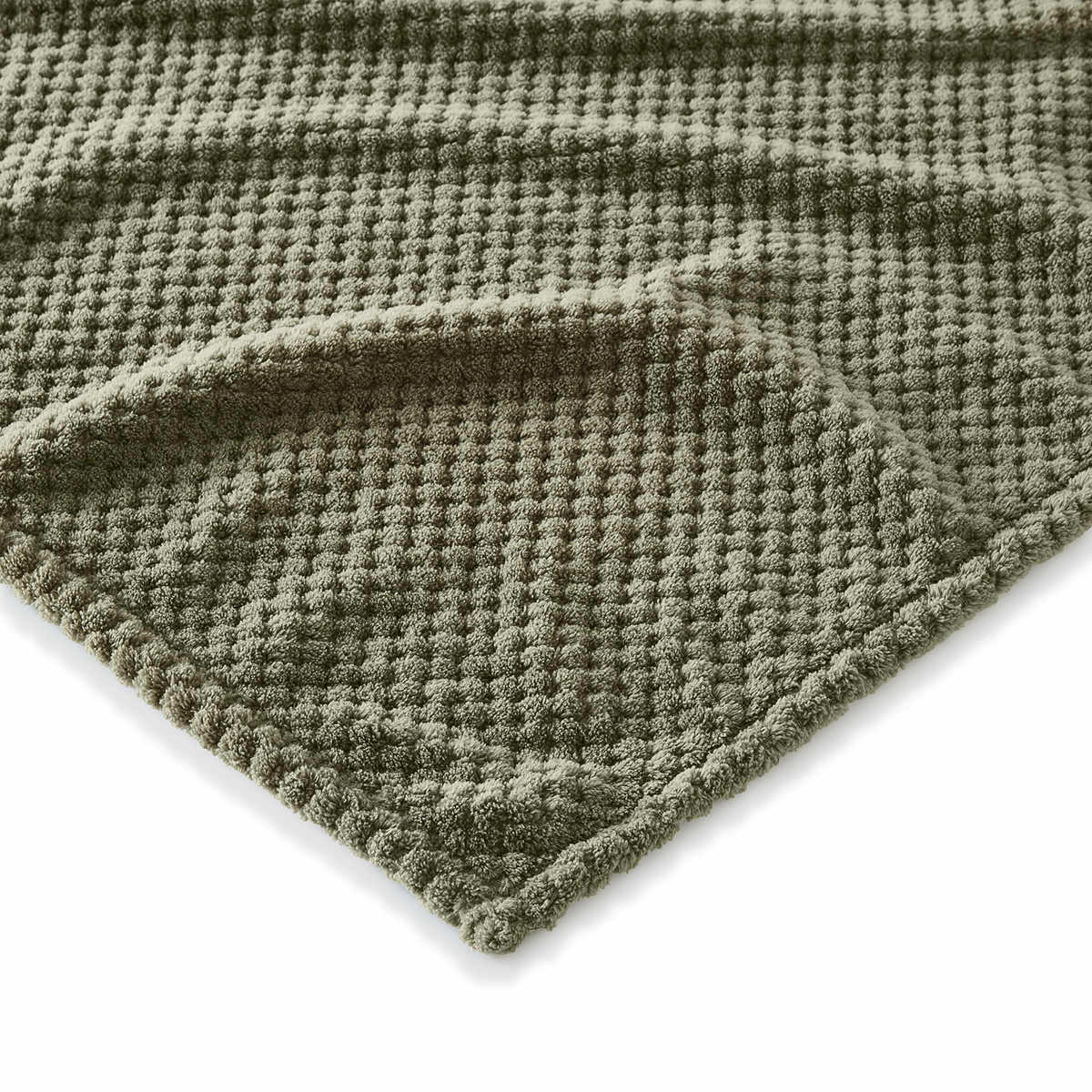 Coral Jacquard Blanket Double/Queen Bed, Forest Kmart NZ