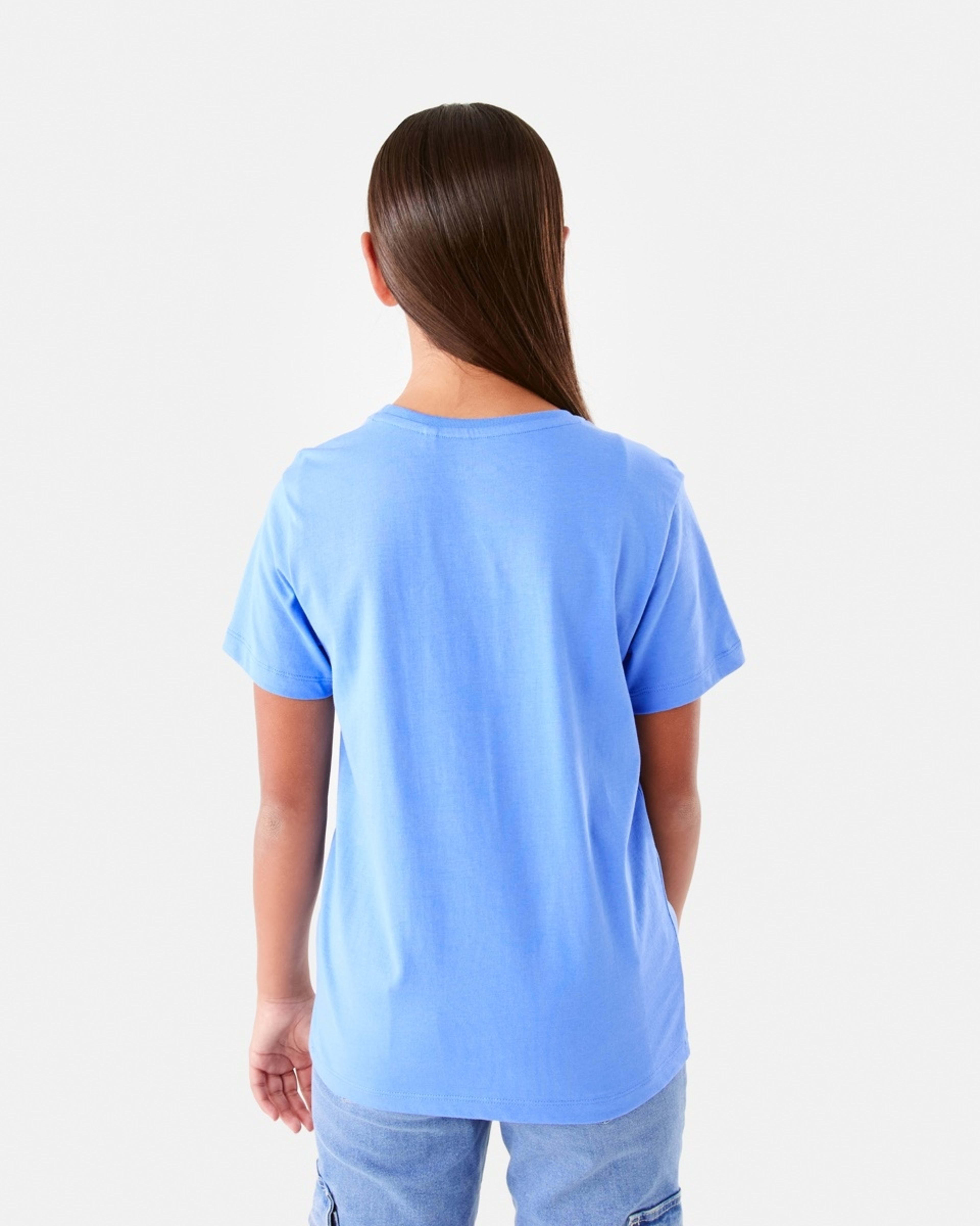 2 Short Sleeve Print T-shirt Blu Inspo, 2 of 8