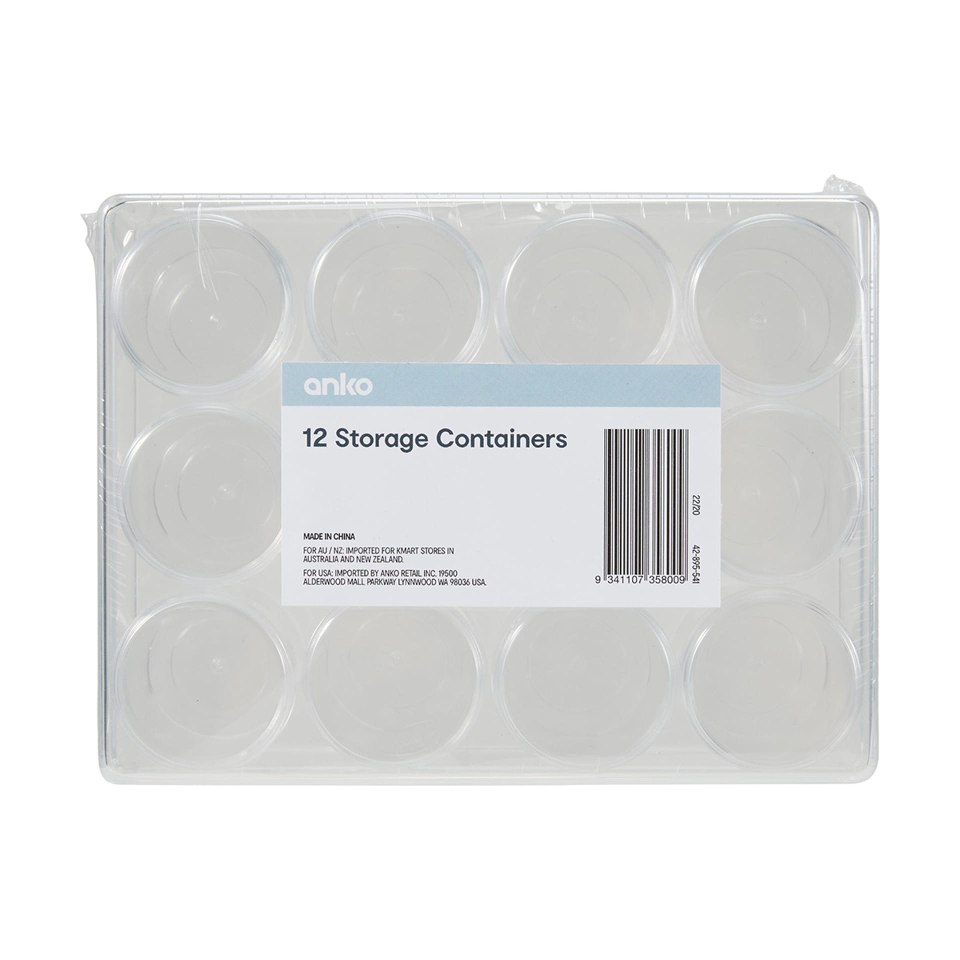 12 Pack Storage Containers Kmart