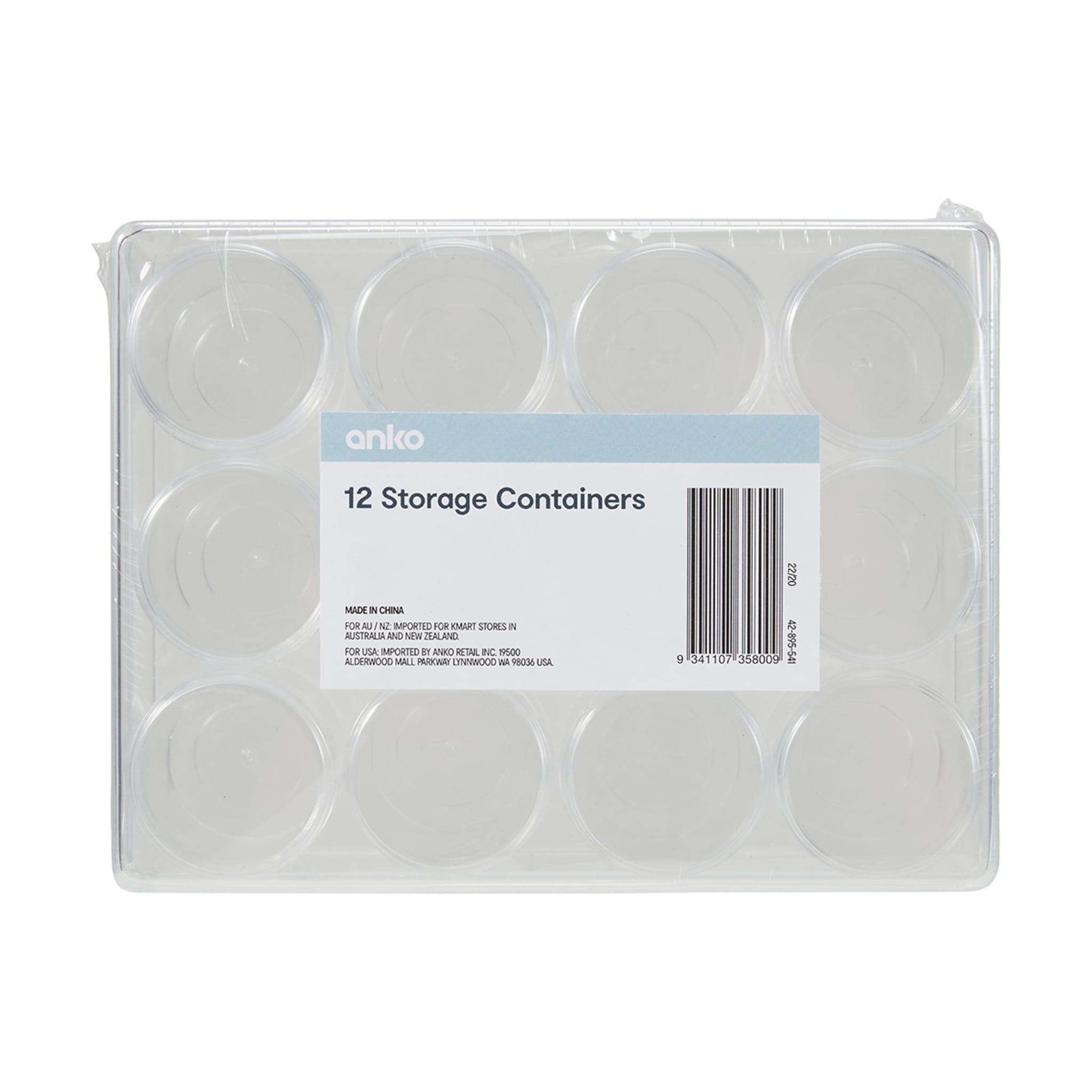 12 Pack Storage Containers Kmart